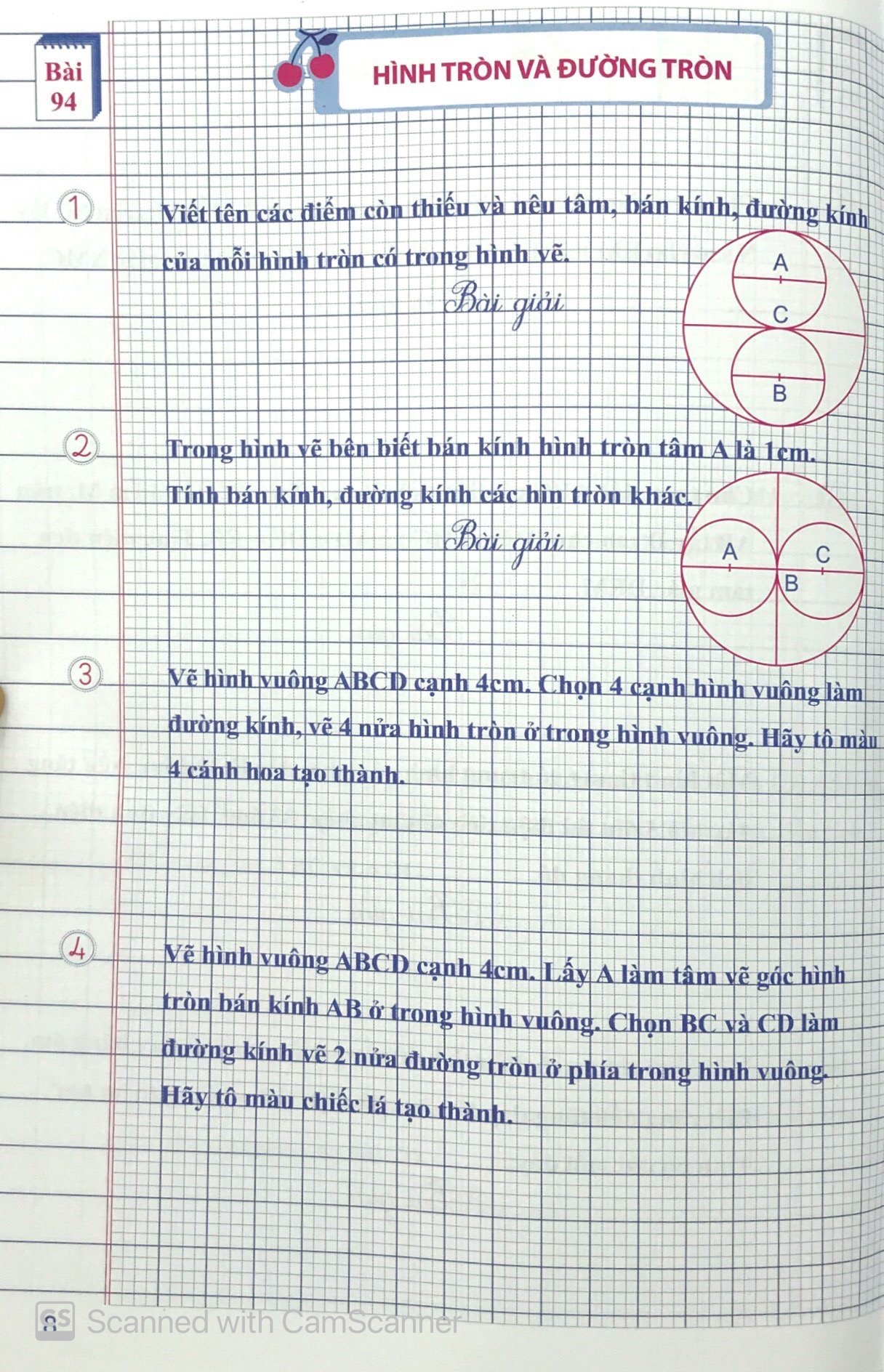 vở ô luyện tập toán lớp 5 - quyển 2