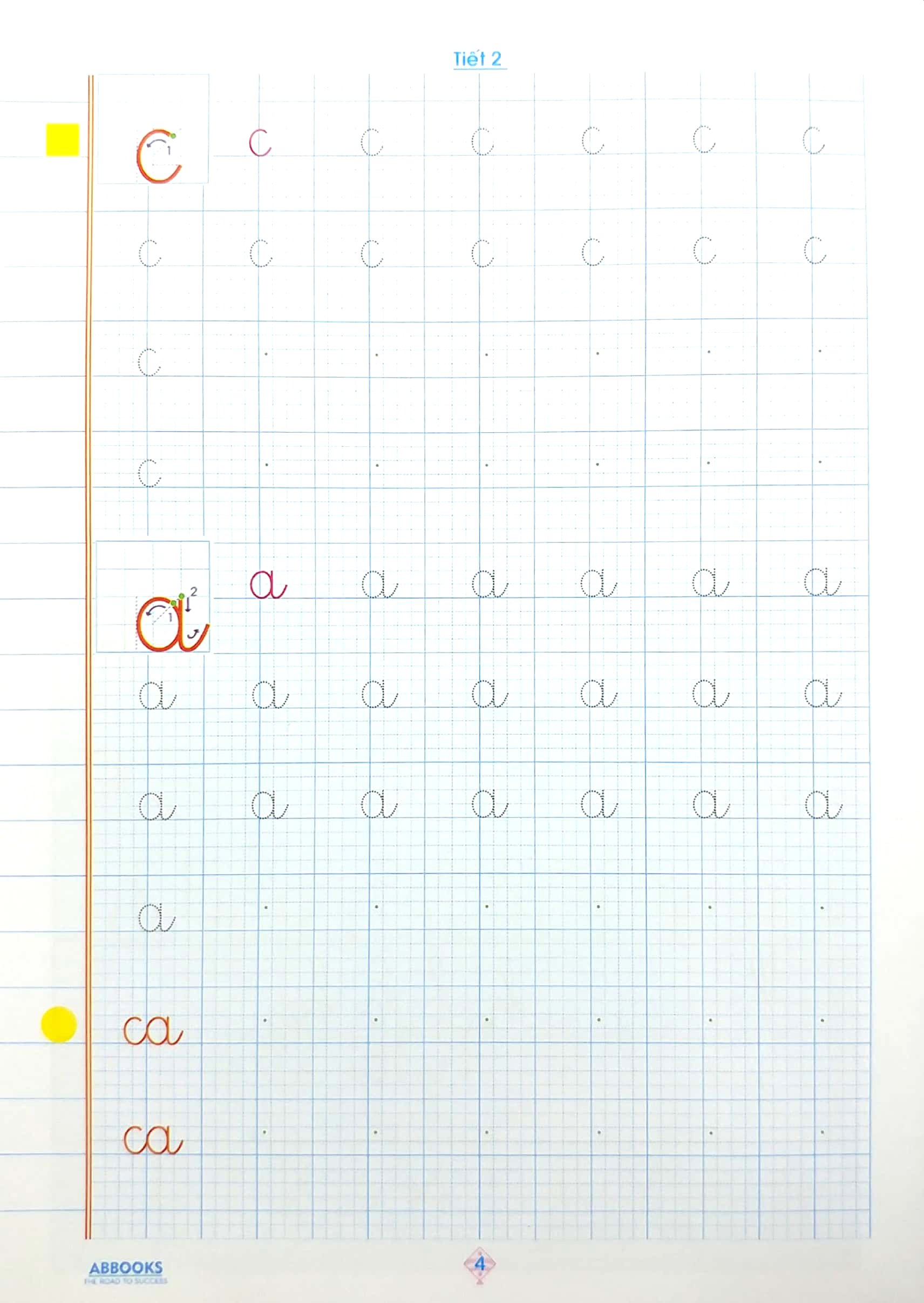 vở ô ly luyện viết 1 - chữ cái - chữ ghép (cánh diều)