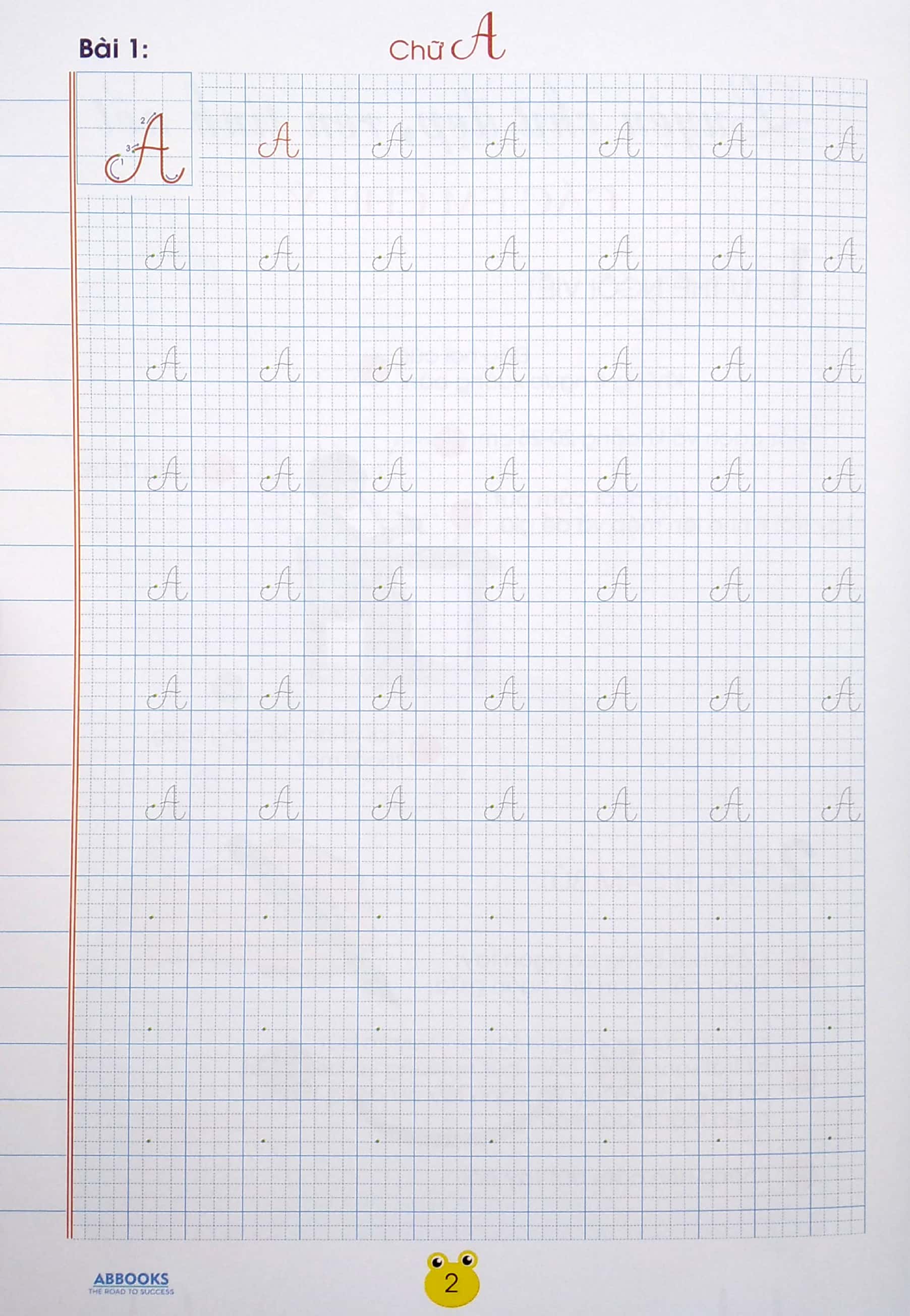 vở ô ly tập tô chữ - chữ cái viết hoa (dành cho bé chuẩn bị vào lớp 1)