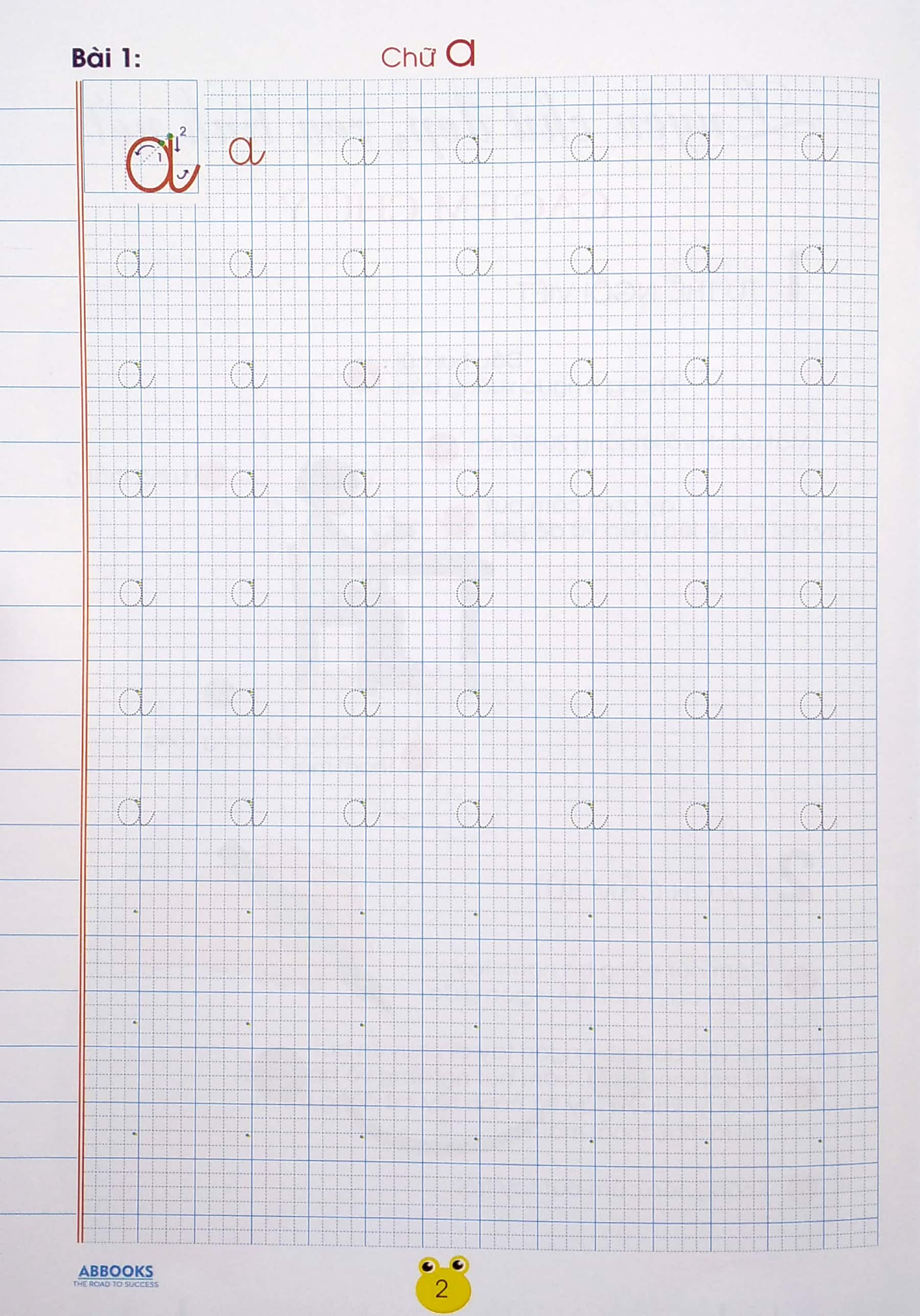 vở ô ly tập tô chữ - chữ cái viết thường (dành cho bé chuẩn bị vào lớp 1)