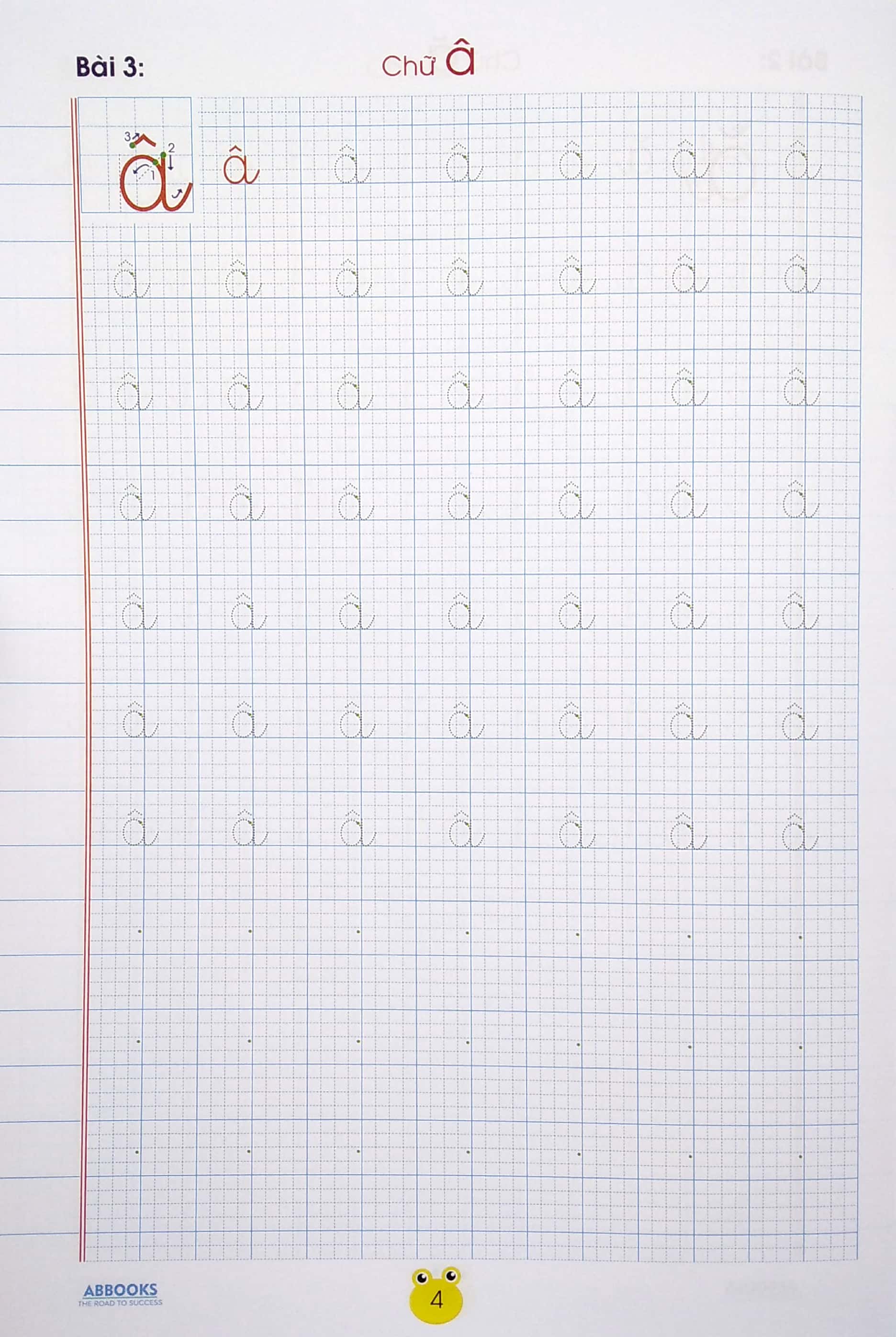 vở ô ly tập tô chữ - chữ cái viết thường (dành cho bé chuẩn bị vào lớp 1)