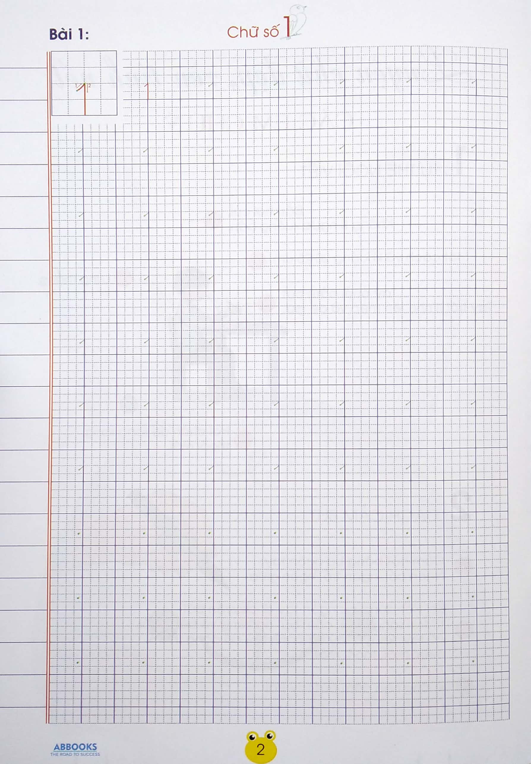 vở ô ly tập tô chữ số (dành cho bé chuẩn bị vào lớp 1)