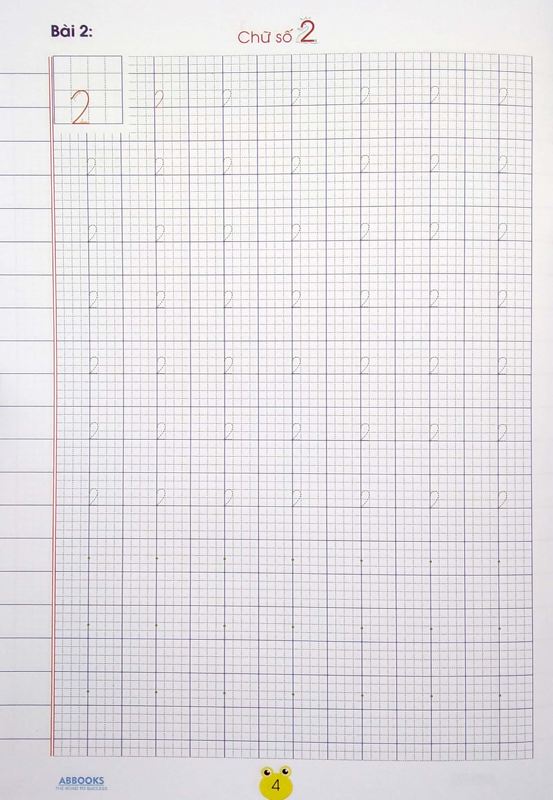 vở ô ly tập tô chữ số (dành cho bé chuẩn bị vào lớp 1)