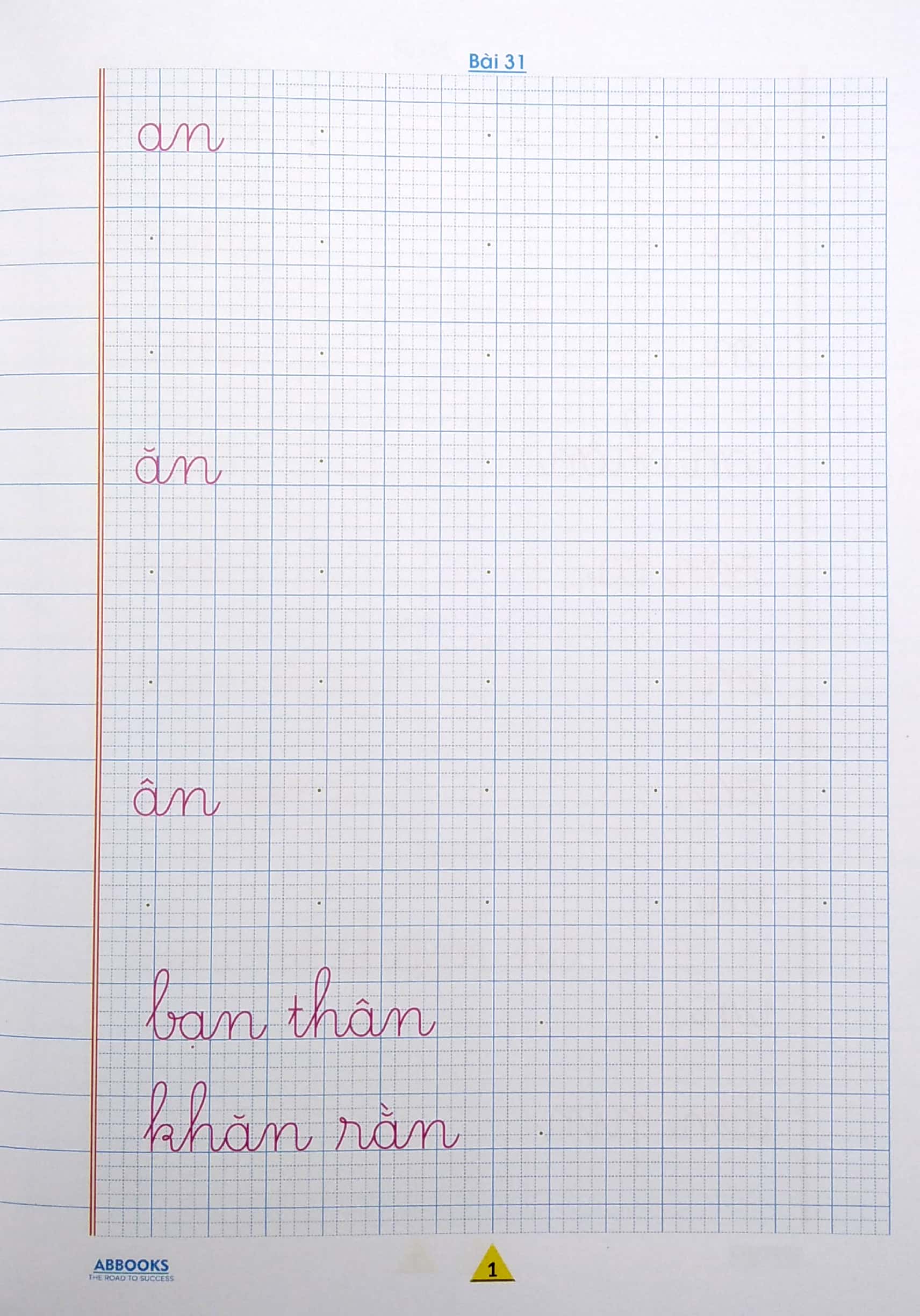 vở ô ly tập viết 1 - các vần