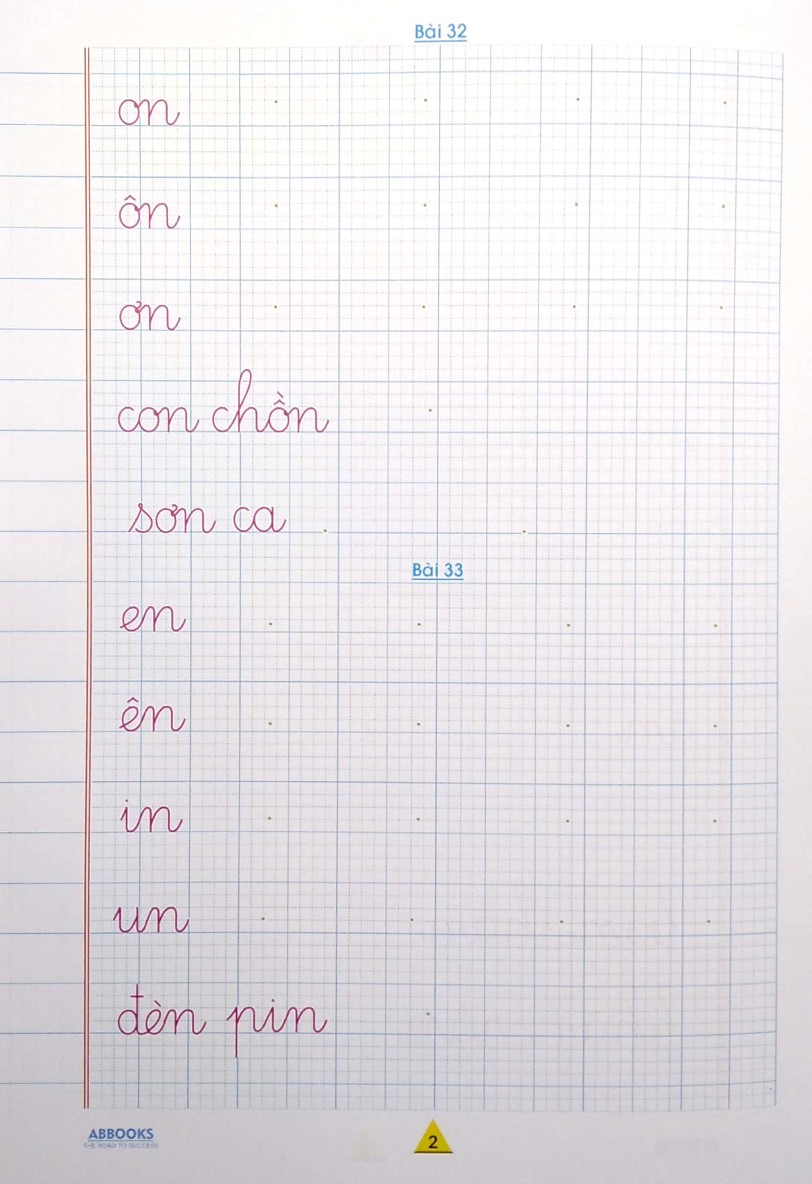 vở ô ly tập viết 1 - các vần