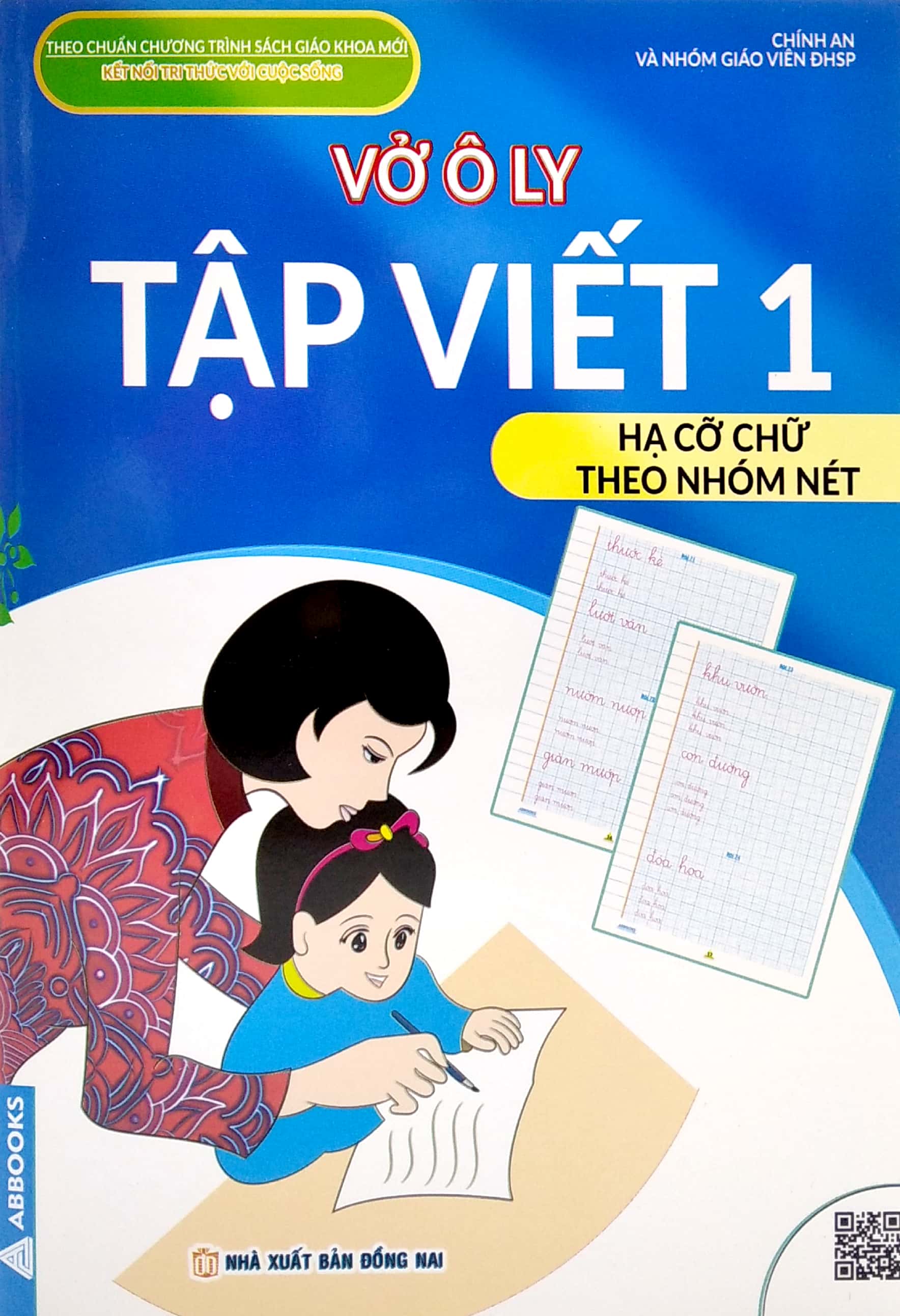 vở ô ly tập việt 1 - hạ cỡ chữ theo nhóm nét