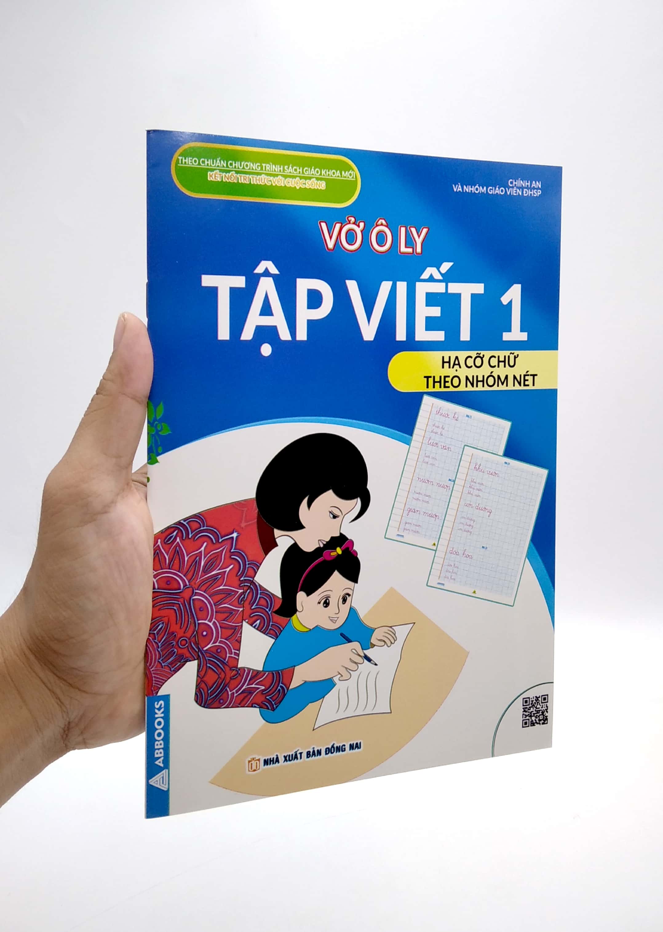 vở ô ly tập việt 1 - hạ cỡ chữ theo nhóm nét