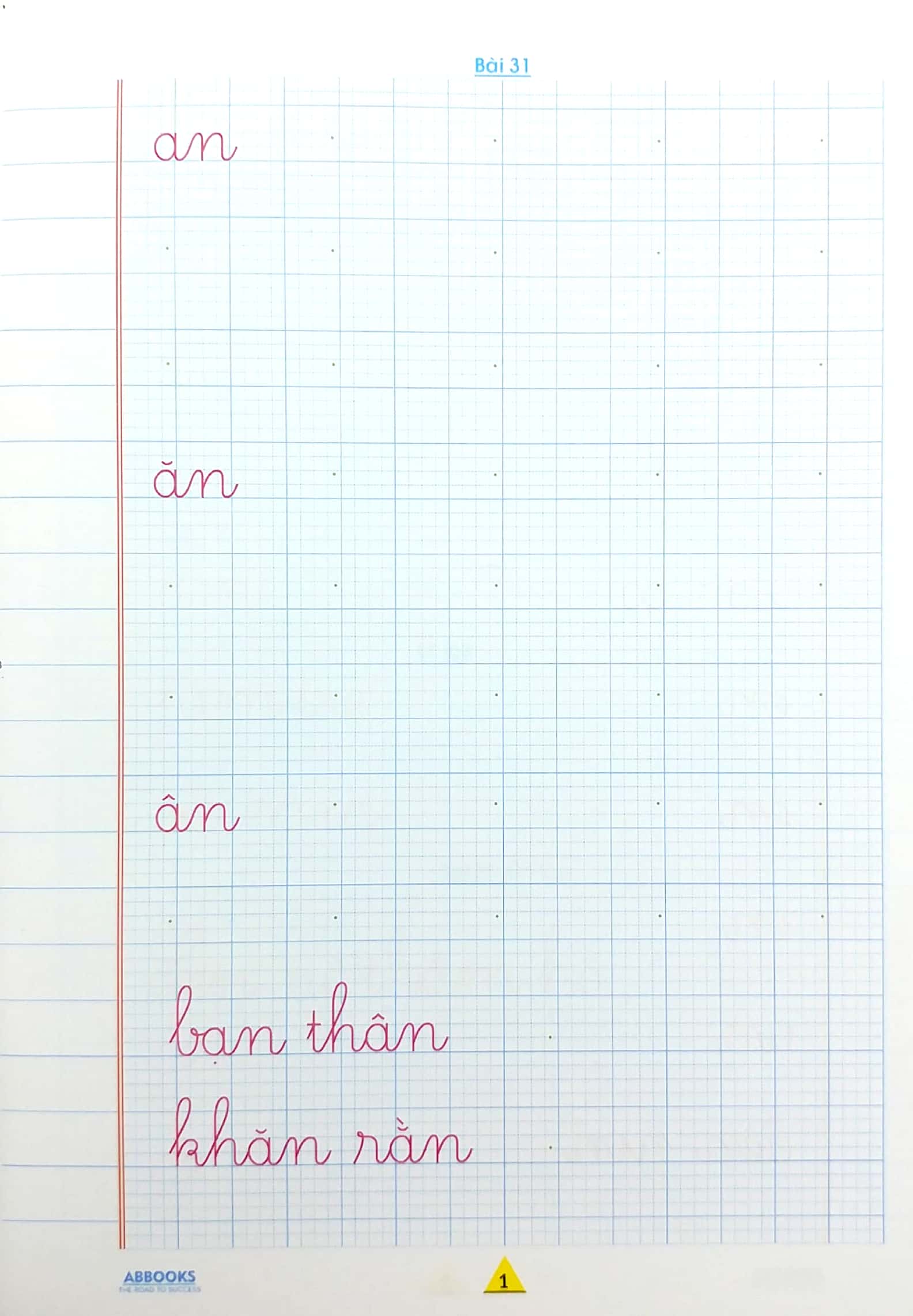 vở ô ly tập viết - chữ thường - theo chuẩn chương trình sách giáo khoa mới