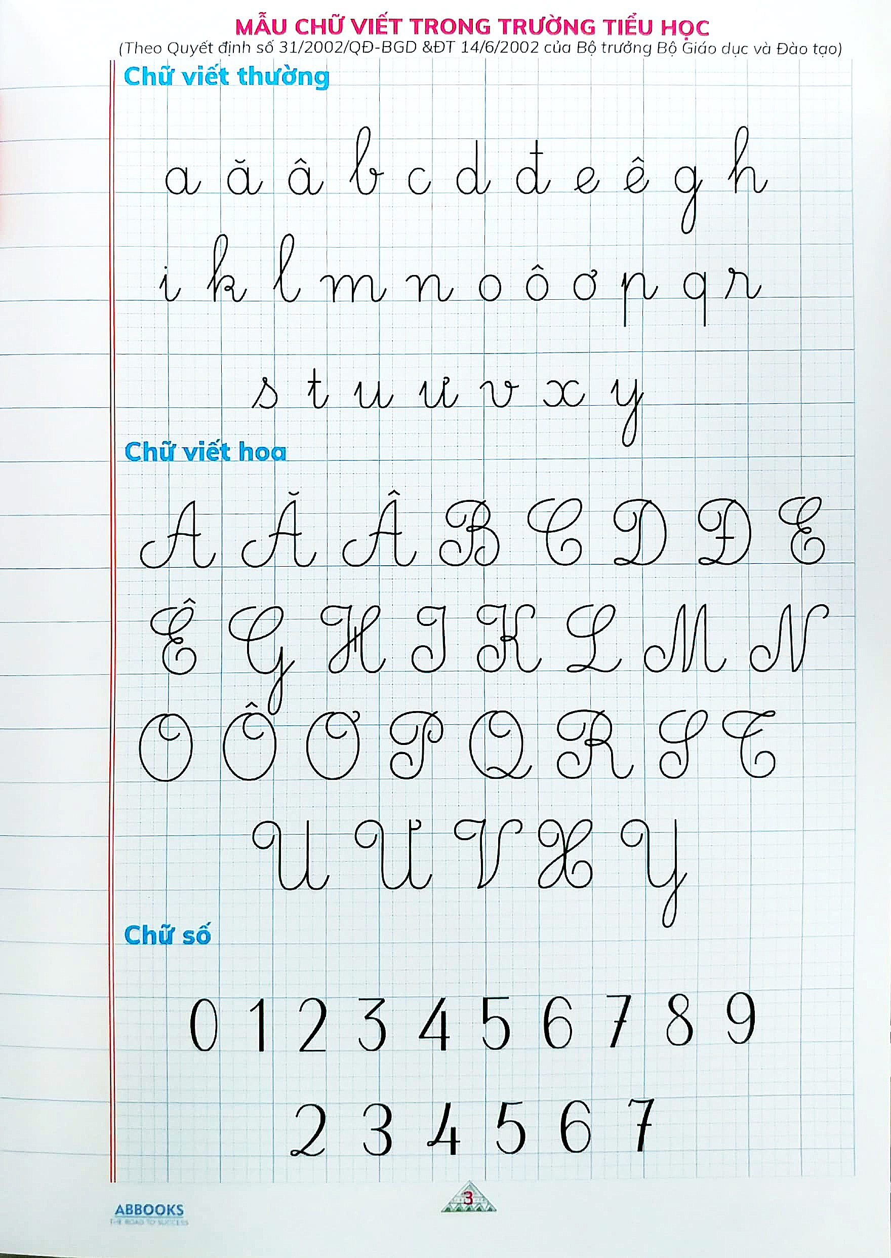 vở ô ly tập viết - chữ thường - theo chuẩn chương trình sách giáo khoa mới - chân trời sáng tạo