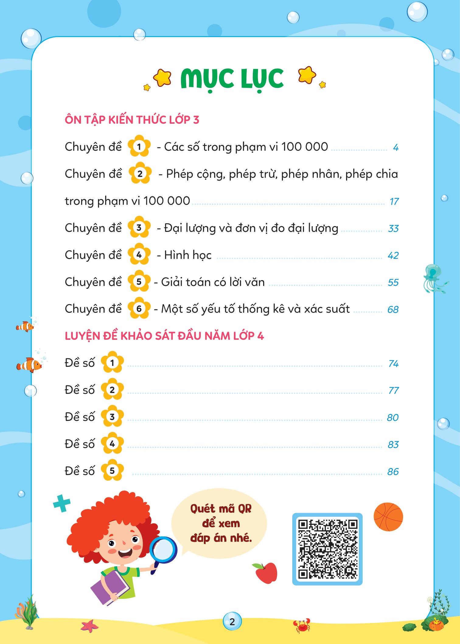 Vở Ôn Hè Toán 3 - Dành Cho Học Sinh Lớp 3 Lên Lớp 4 - Ảnh 3