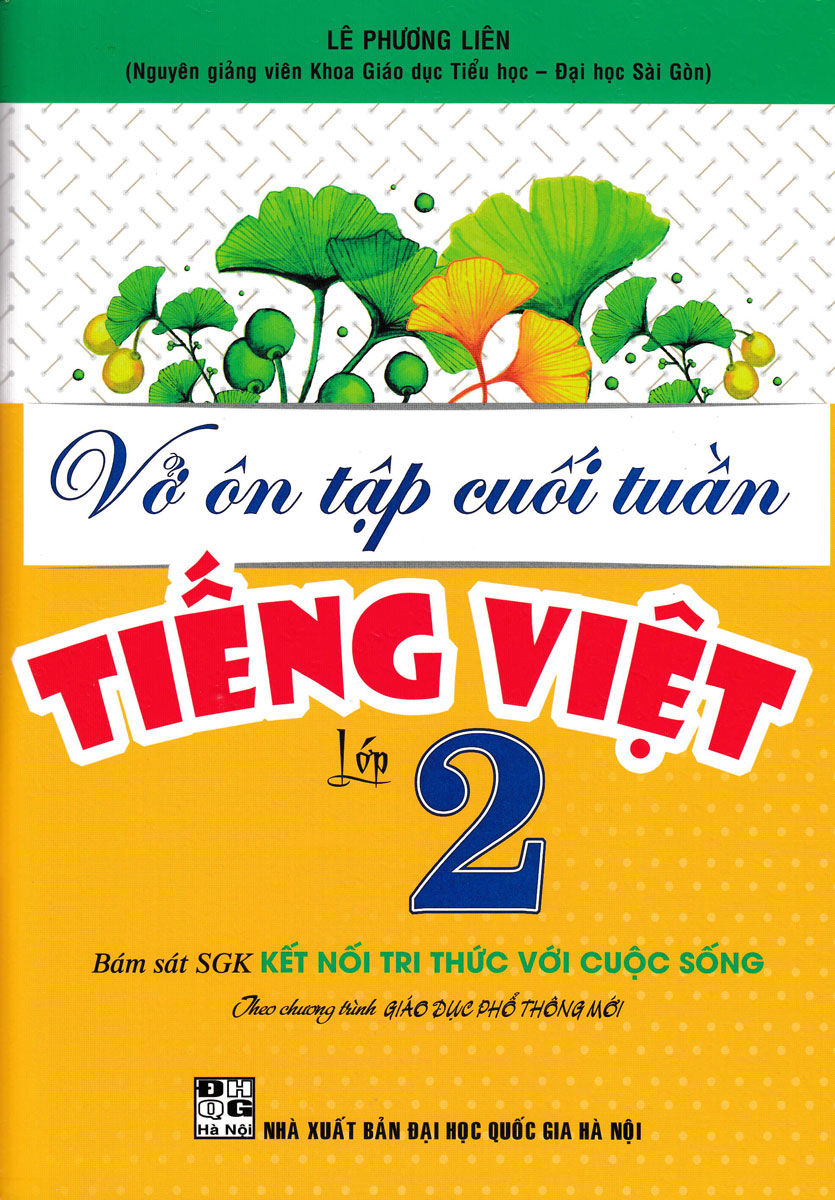 vở ôn tập cuối tuần tiếng việt lớp 2 (kết nối tri thức)