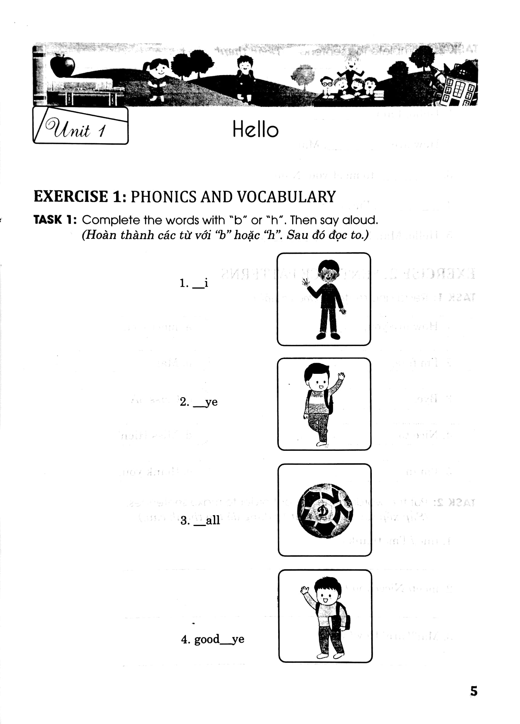 vở ôn tập hè tiếng anh 3 (dùng chung cho các bộ sgk hiện hành)