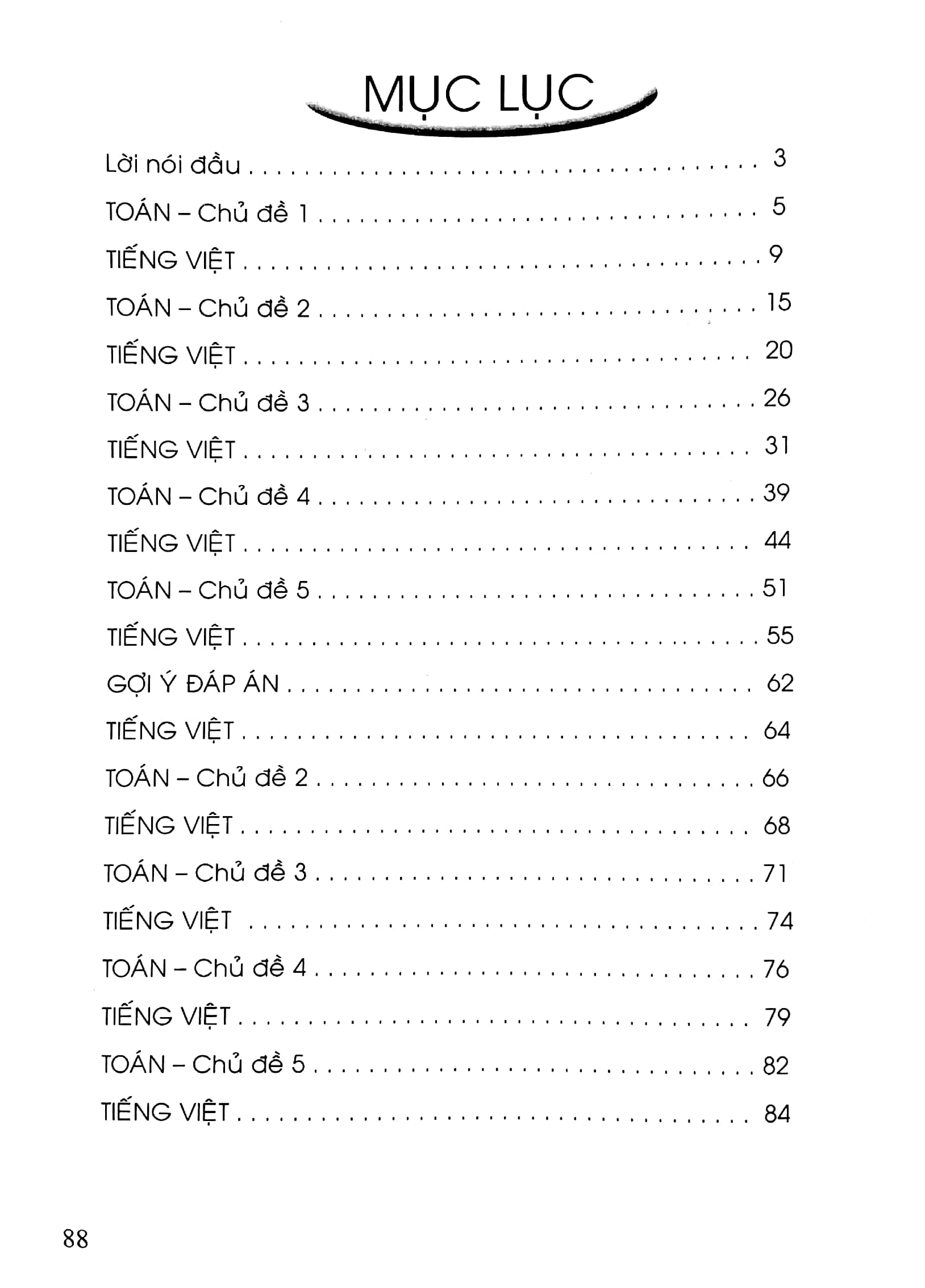 vở ôn tập hè toán - tiếng việt lớp 2 (biên soạn theo chương trình giáo dục phổ thông mới)