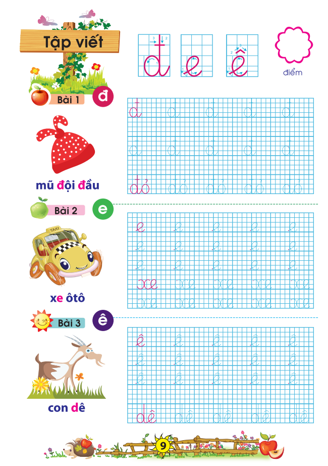 vở tập đọc và tập viết ( dành cho bé từ 5-6 tuổi ) (tái bản)