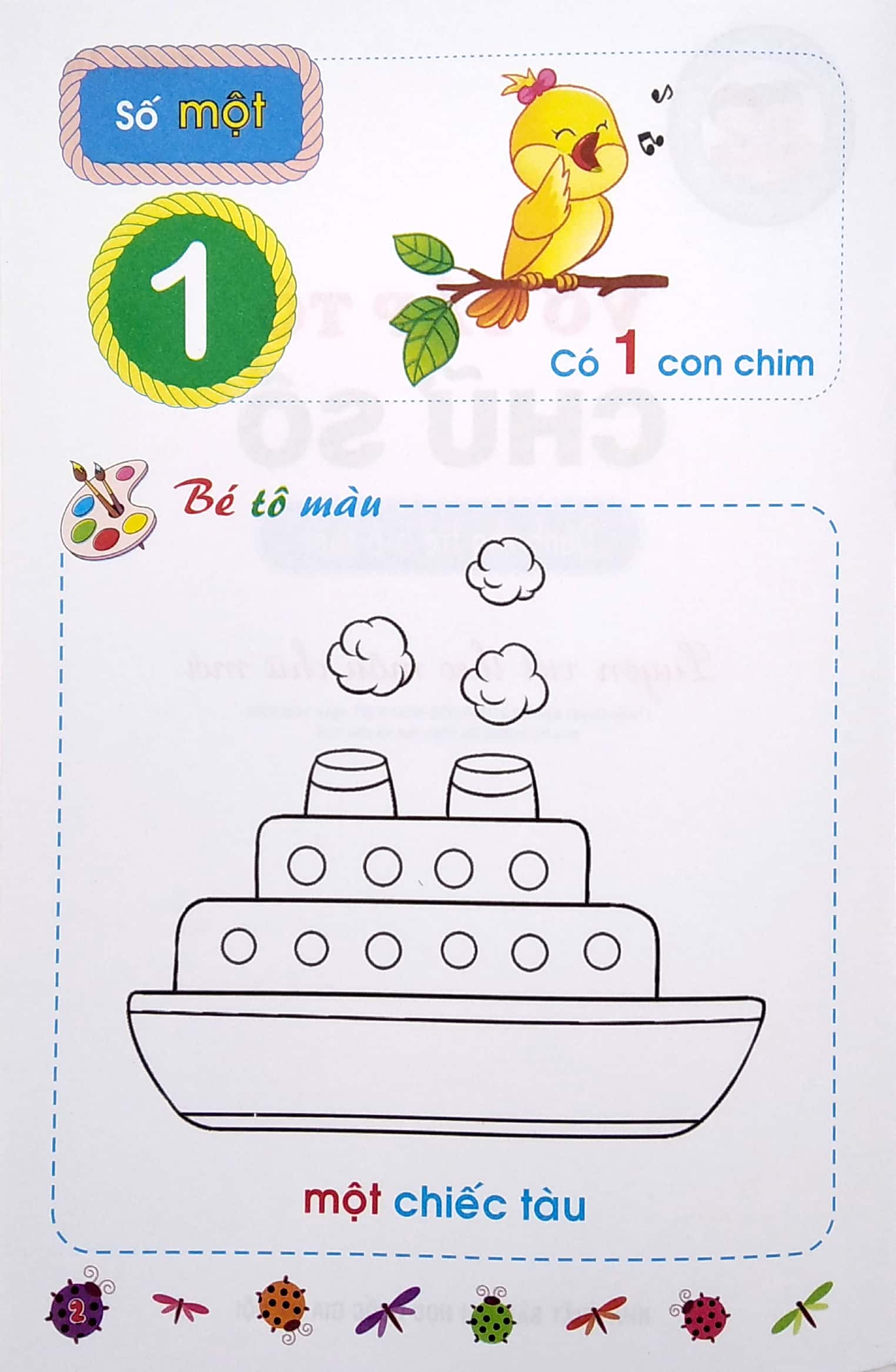 vở tập tô chữ số (dành cho trẻ 5-6 tuổi)