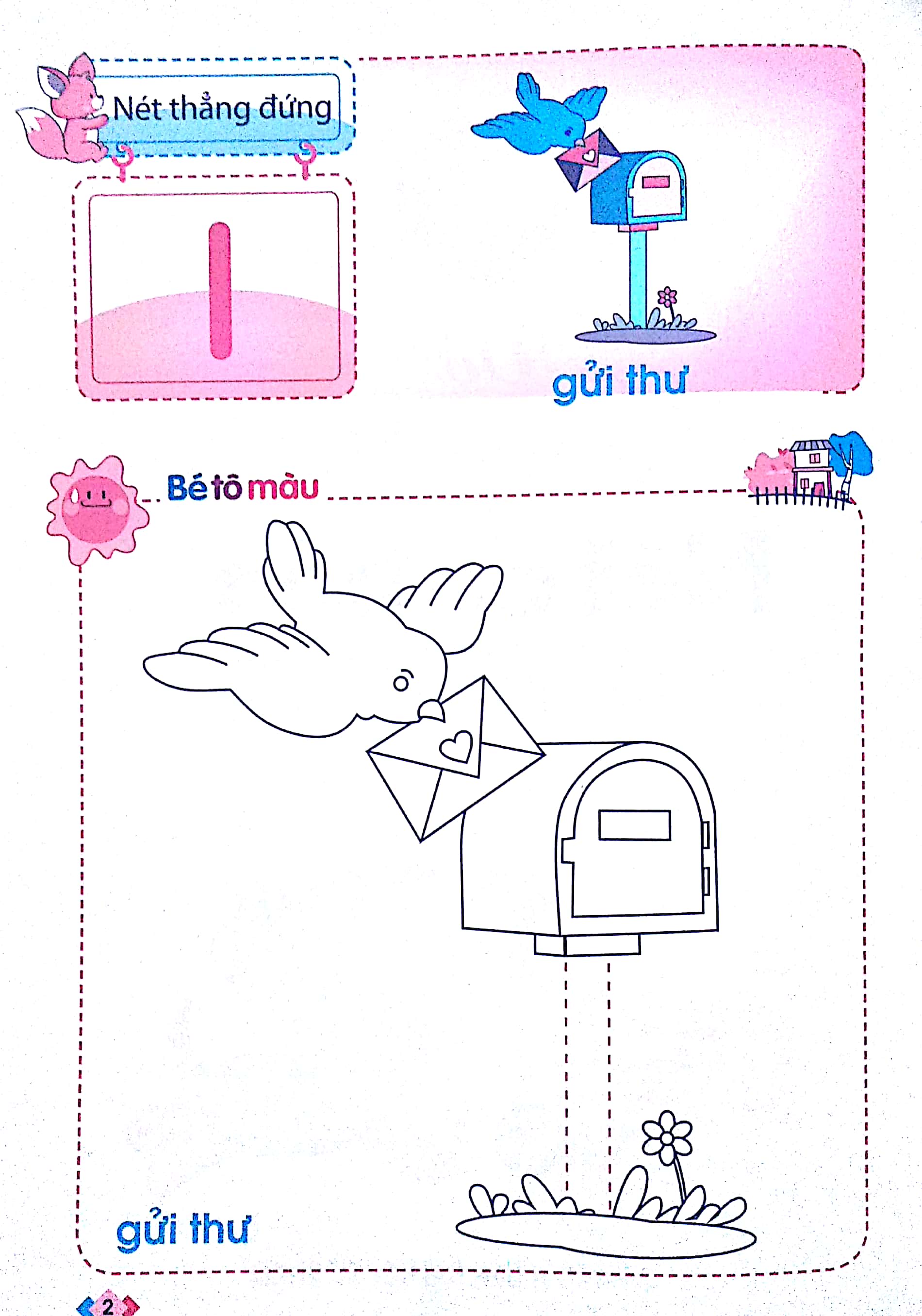 vở tập tô nét cơ bản - dành cho trẻ 5-6 tuổi