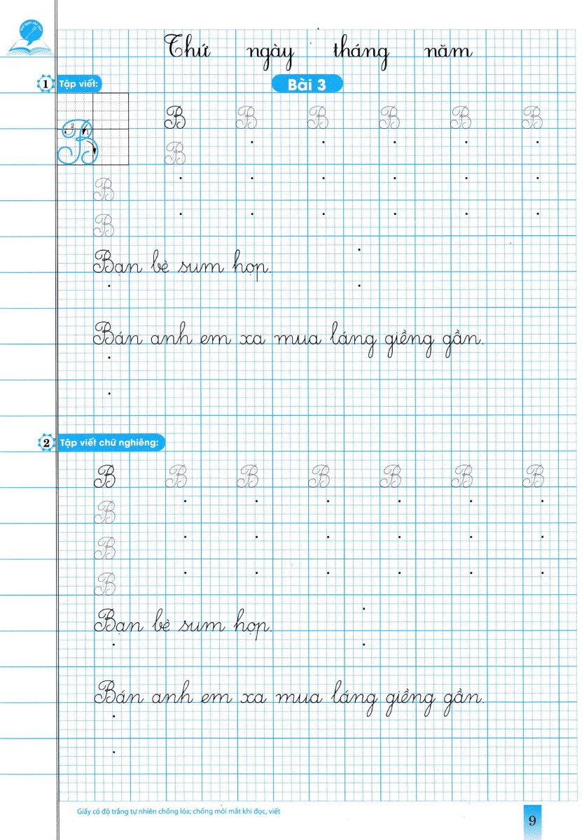 vở tập viết lớp 2 toàn tập (biên soạn theo chương trình giáo dục phổ thông mới)