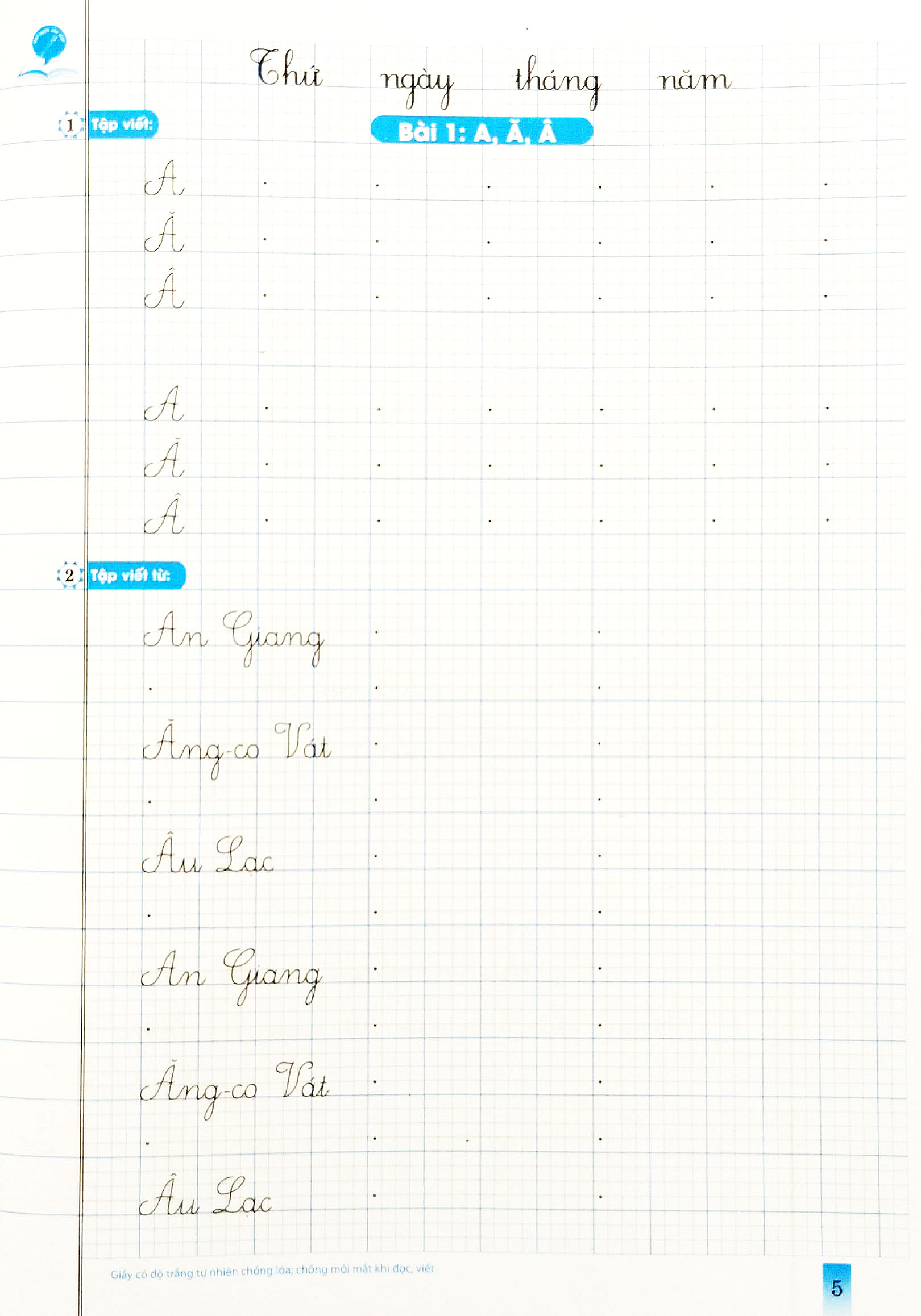 vở tập viết lớp 3 toàn tập (biên soạn theo chương trình mới) (dùng chung cho các bộ sgk hiện hành)
