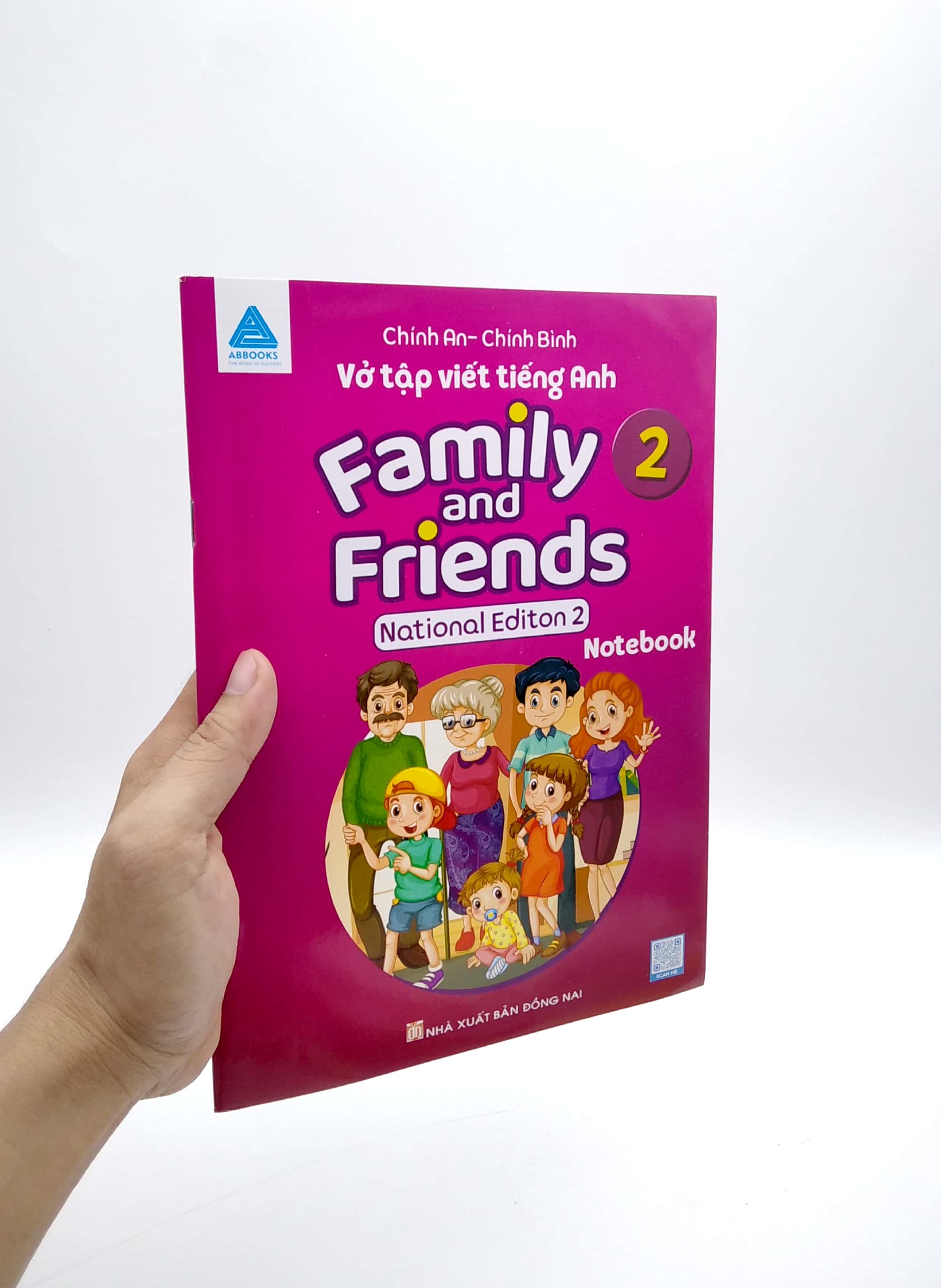 vở tập viết tiếng anh - family and friends - national edition 2 - notebook