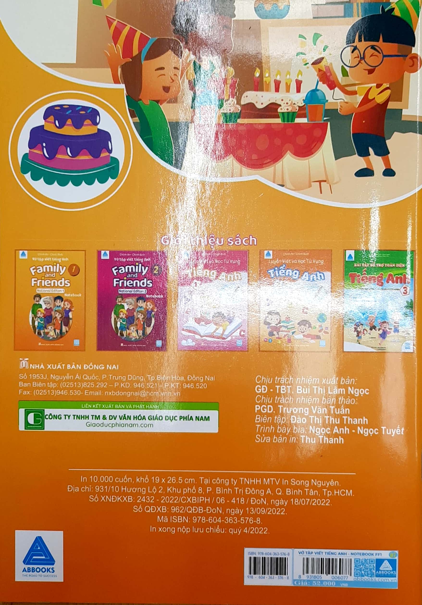 vở tập viết tiếng anh: family and friends - national editon 1