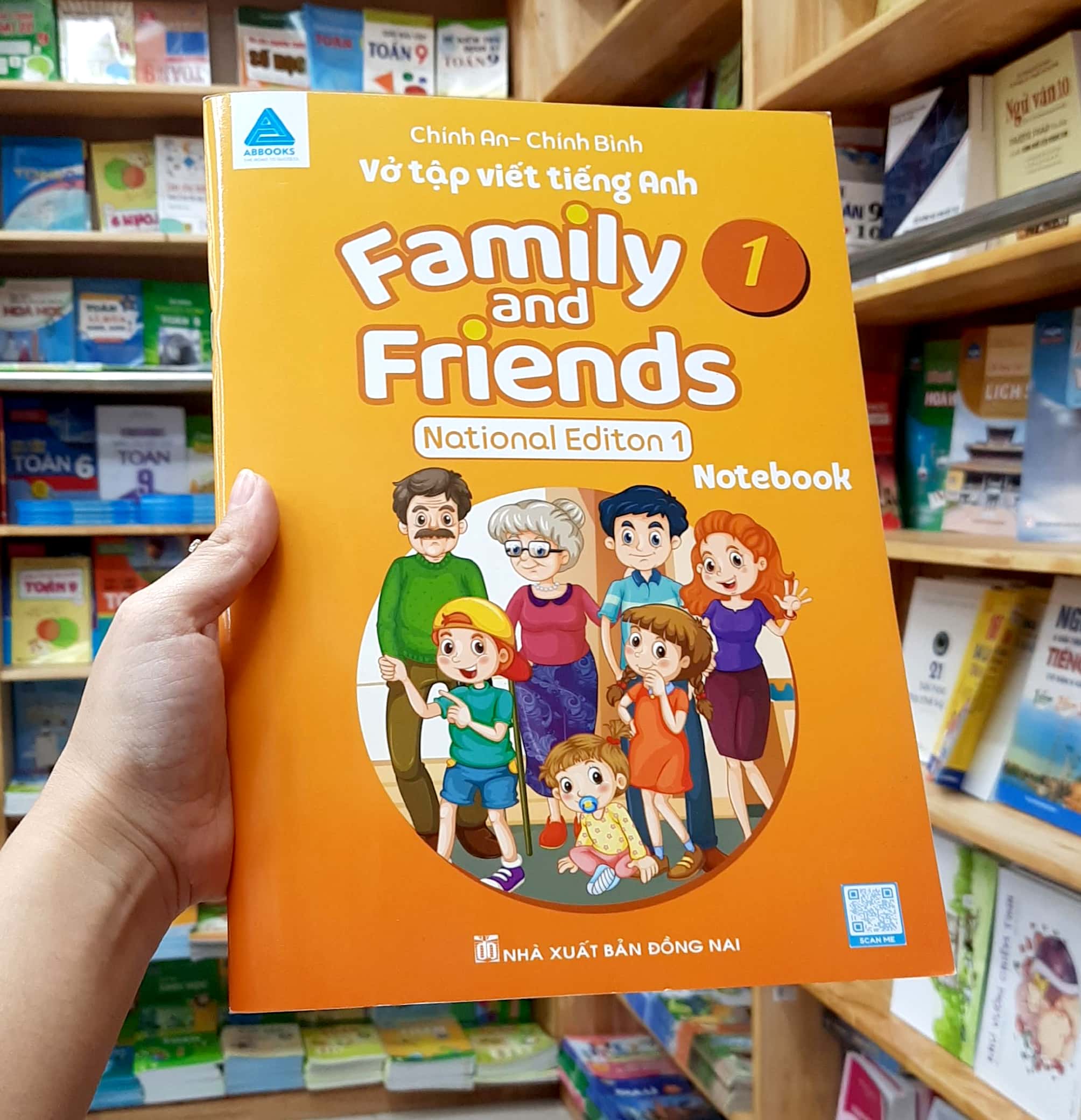 vở tập viết tiếng anh: family and friends - national editon 1