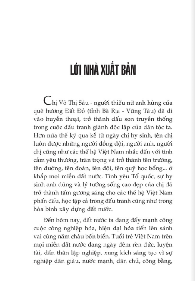 Võ Thị Sáu - Con Người Và Huyền Thoại (Tái Bản 2025)