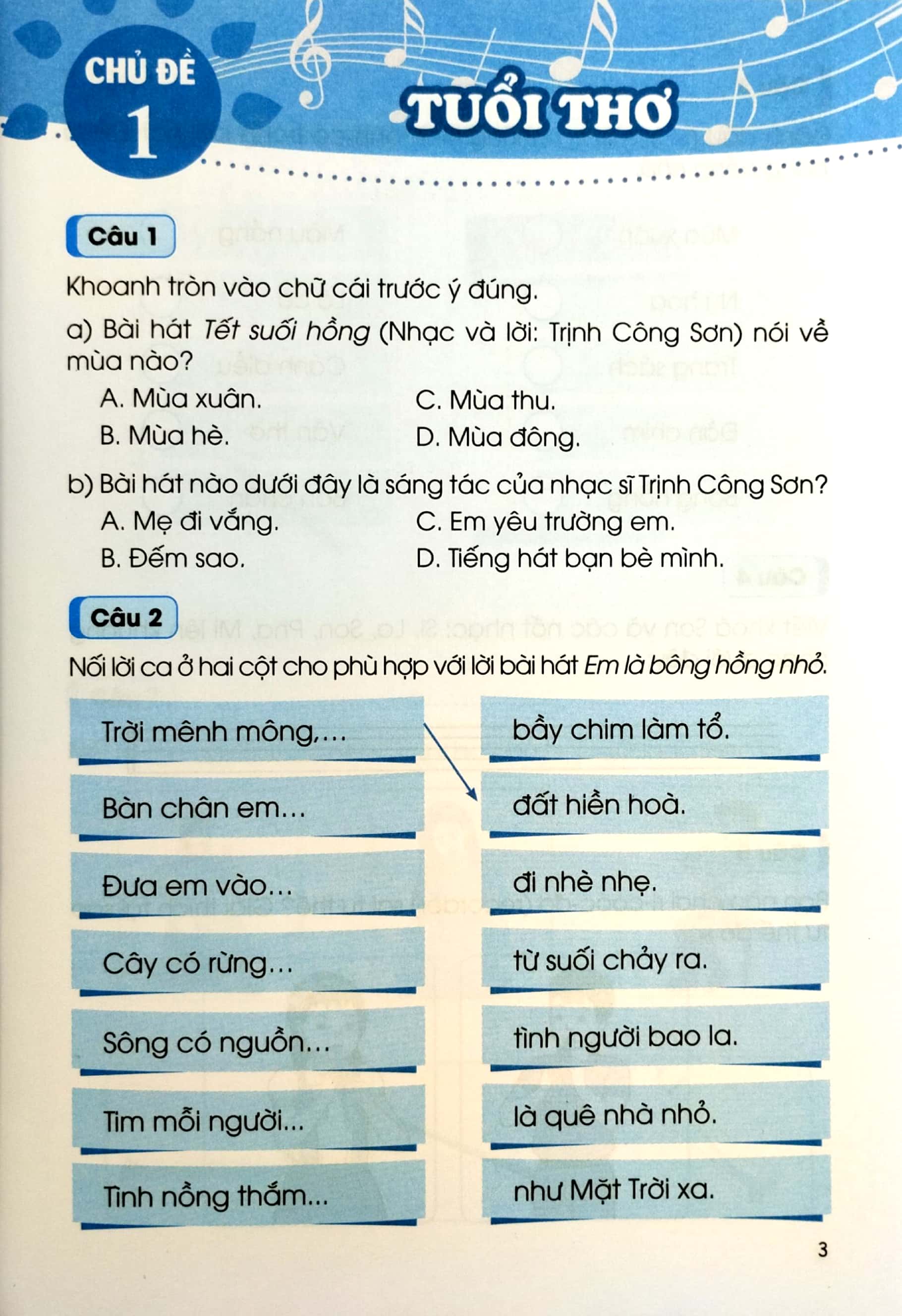 vở thực hành âm nhạc 4 (cánh diều) (chuẩn)