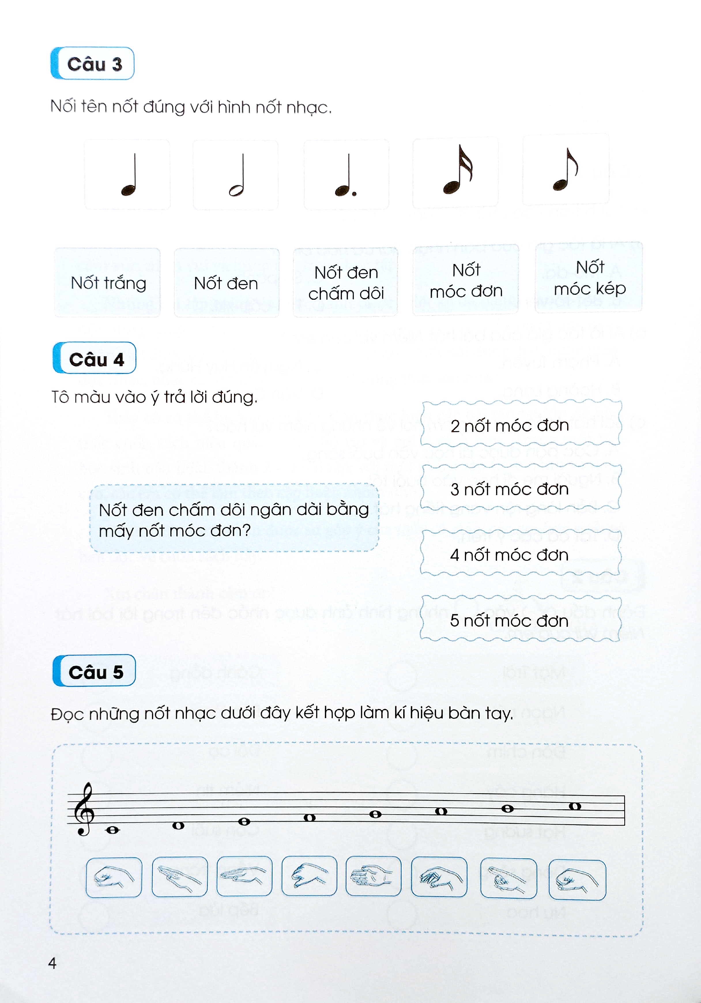vở thực hành âm nhạc 5 (cánh diều) (chuẩn)