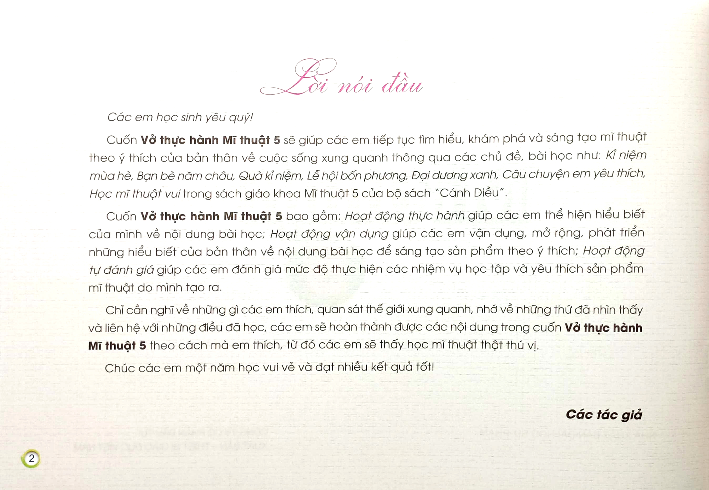 Vo Thuc Hanh Mi Thuat 5 (Canh Dieu) (Chuan)