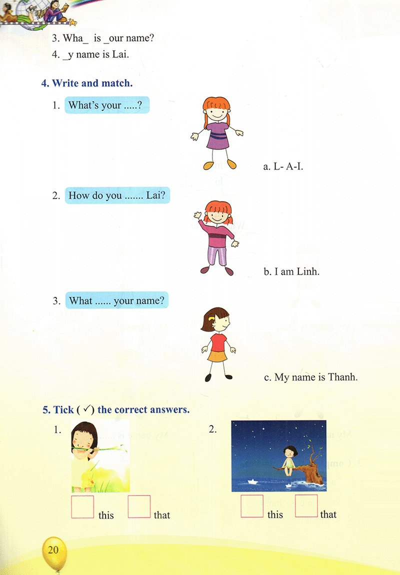 vở thực hành tiếng anh 3