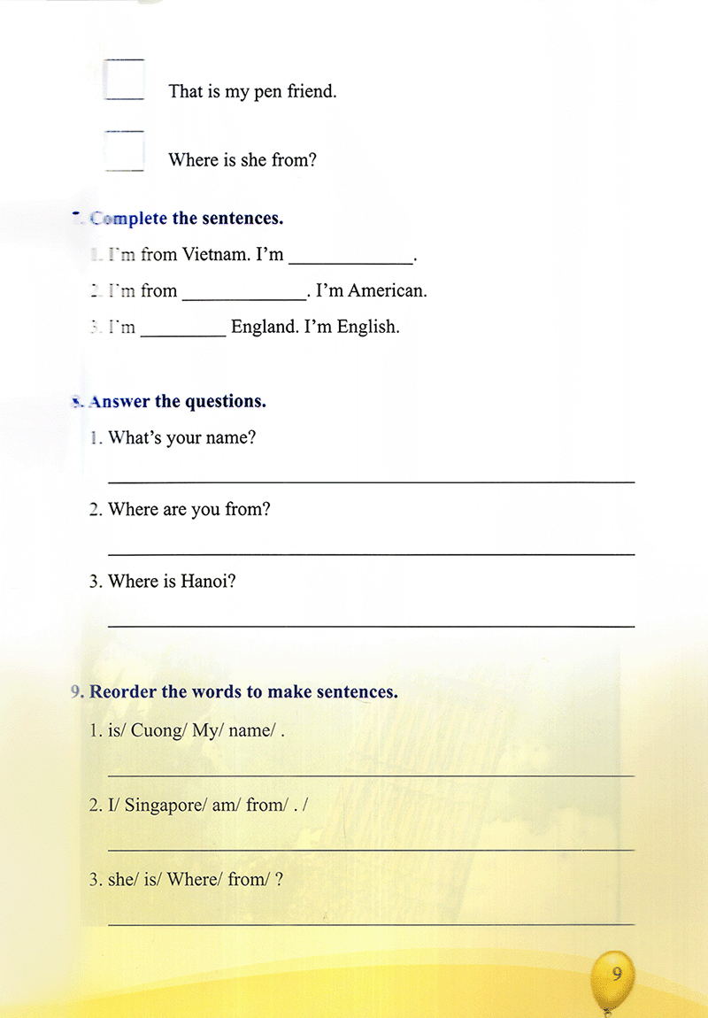 vở thực hành tiếng anh 5