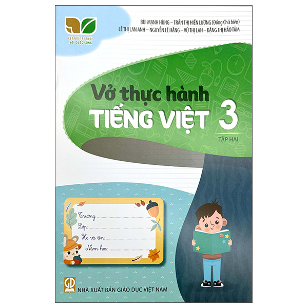 Vở Thực Hành Tiếng Việt 1 - Tập 2 (Kết Nối) (Chuẩn)