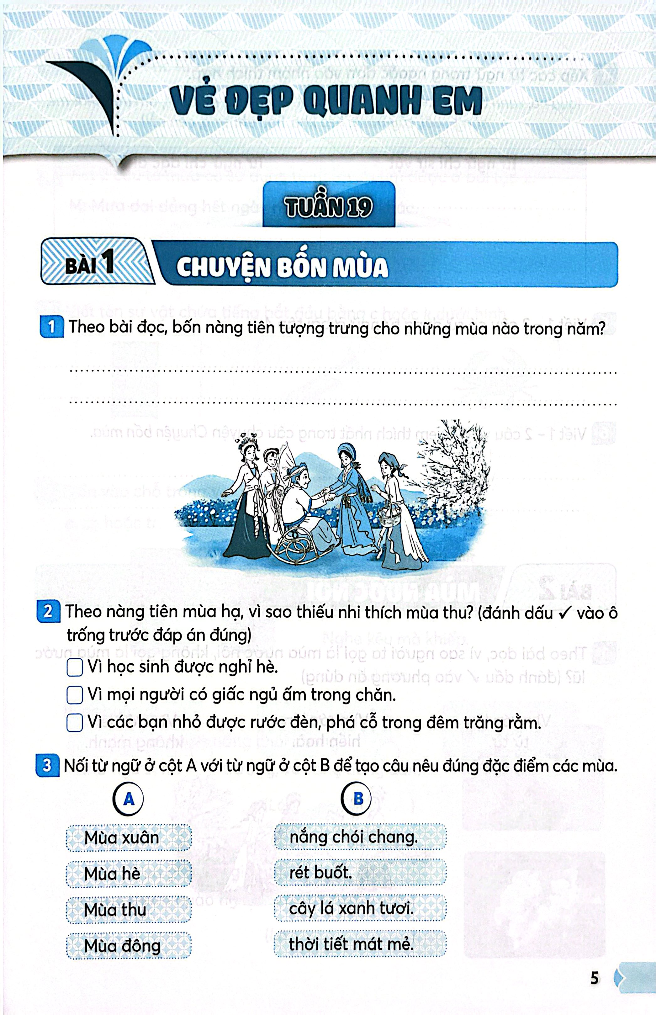 Vở Thực Hành Tiếng Việt 2 - Tập 2 (Kết Nối) (Chuẩn)