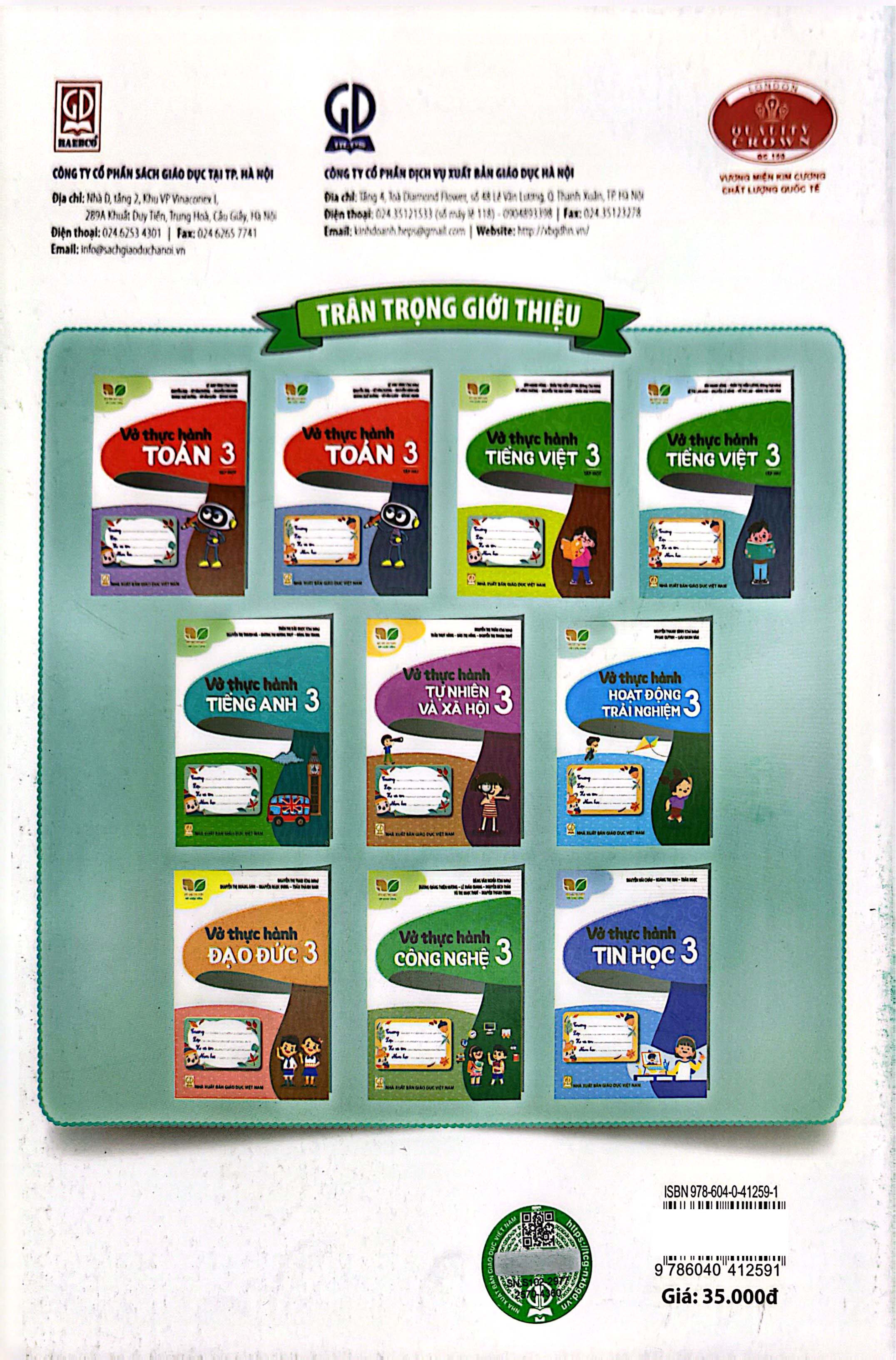 Vở Thực Hành Tiếng Việt 3 - Tập 2 (Kết Nối) (Chuẩn)