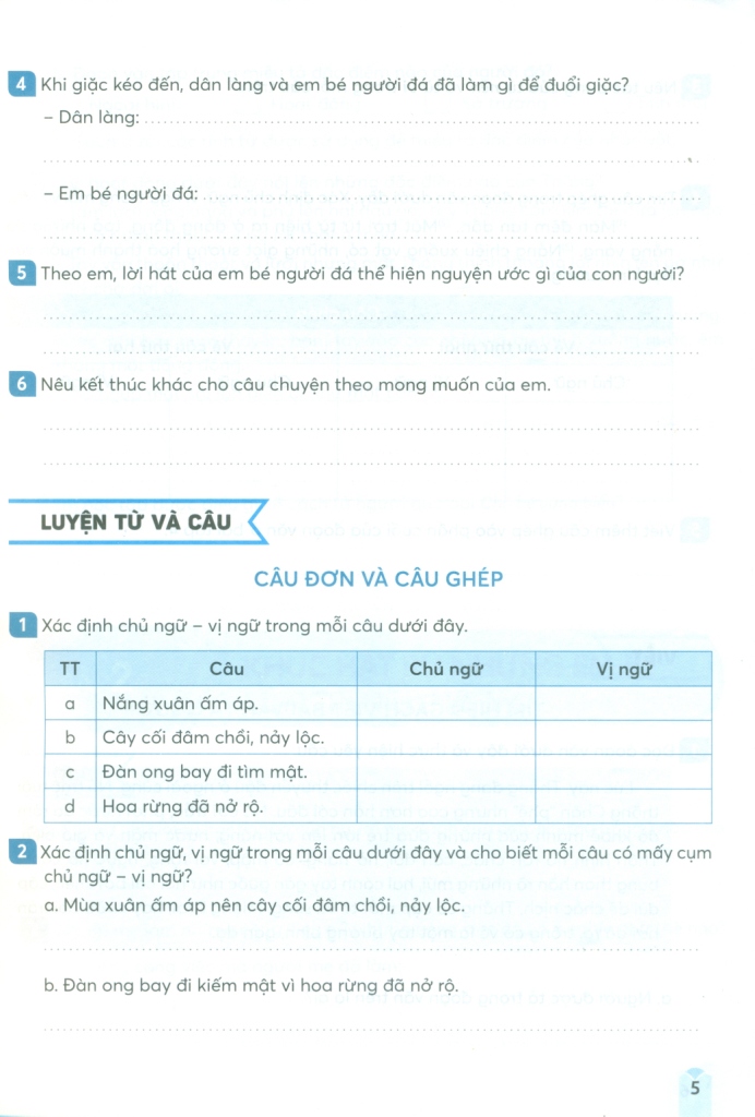 Vở Thực Hành Tiếng Việt 5 - Tập 2 (Kết Nối)