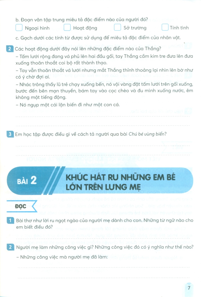 Vở Thực Hành Tiếng Việt 5 - Tập 2 (Kết Nối)