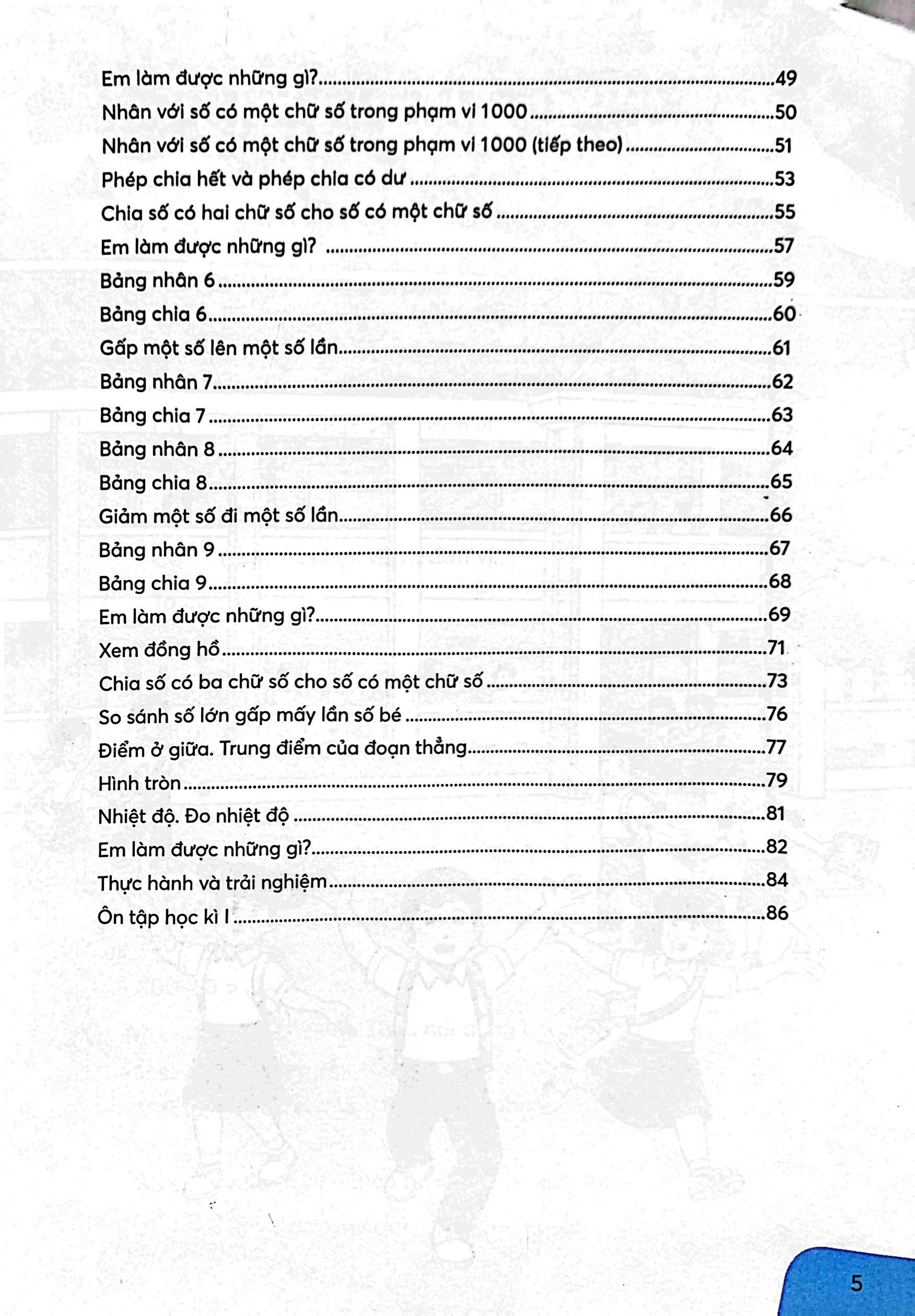 vở thực hành toán 3 - tập 1 (chân trời) (chuẩn)