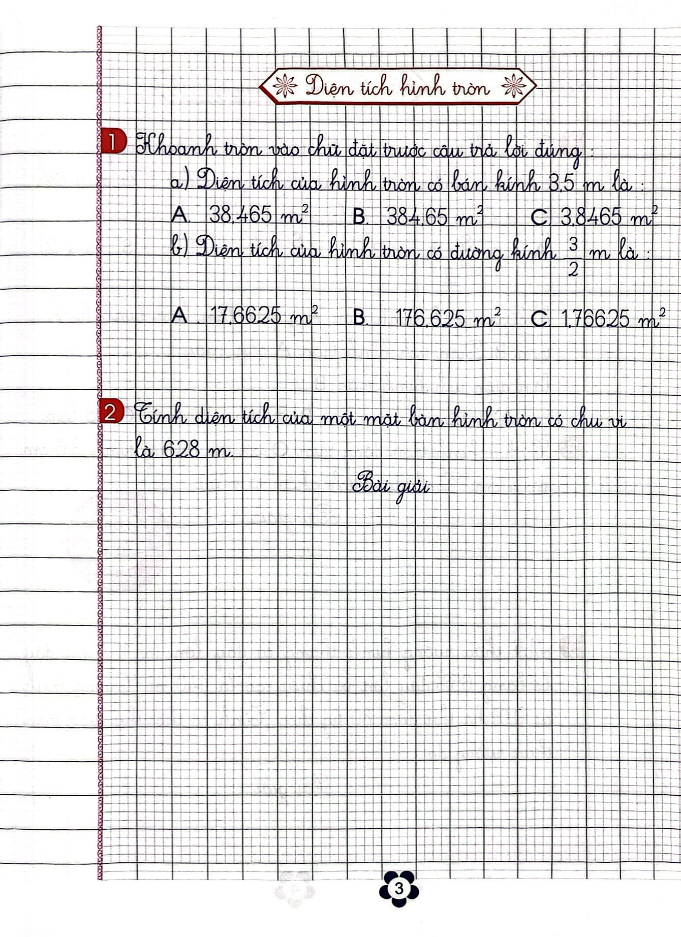 vở thực hành toán 5 - quyển 2