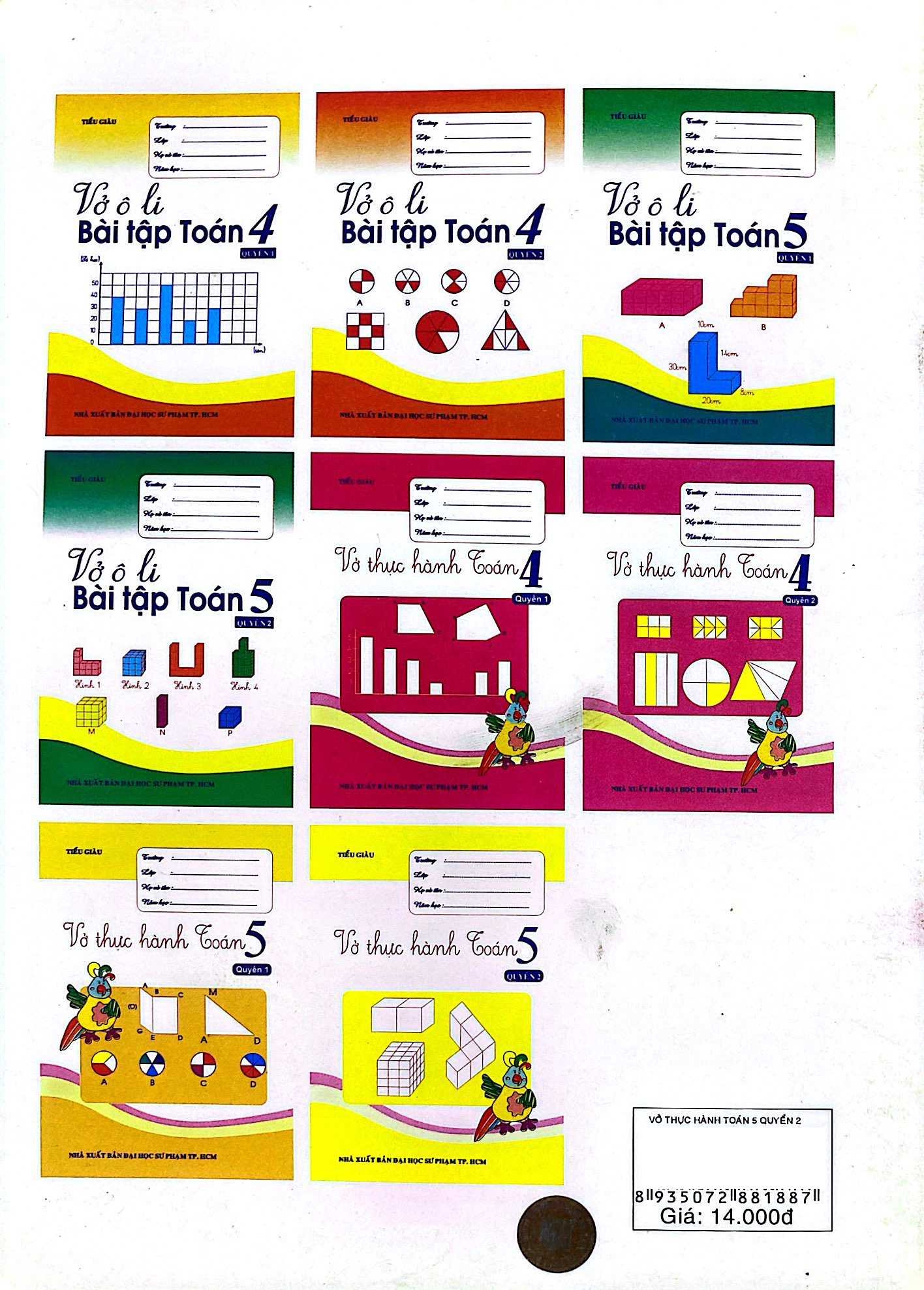 vở thực hành toán 5 - quyển 2