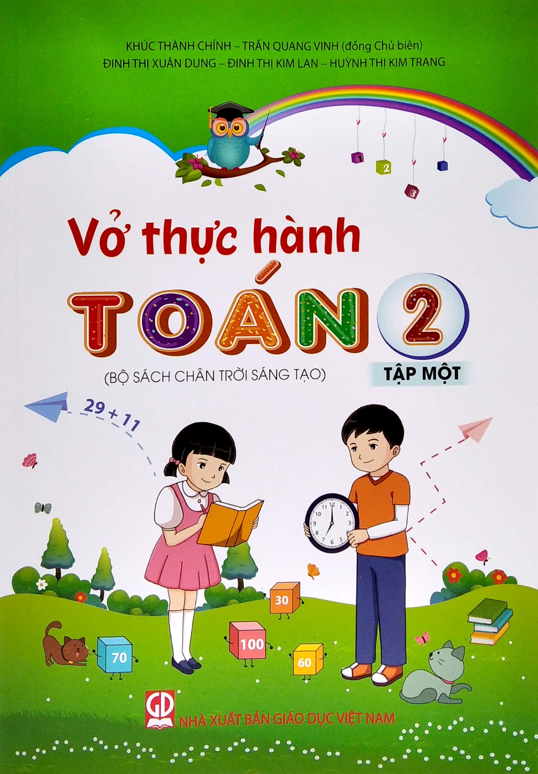 vở thực hành toán lớp 2 - tập 1 (bộ sách chân trời sáng tạo) (2023)