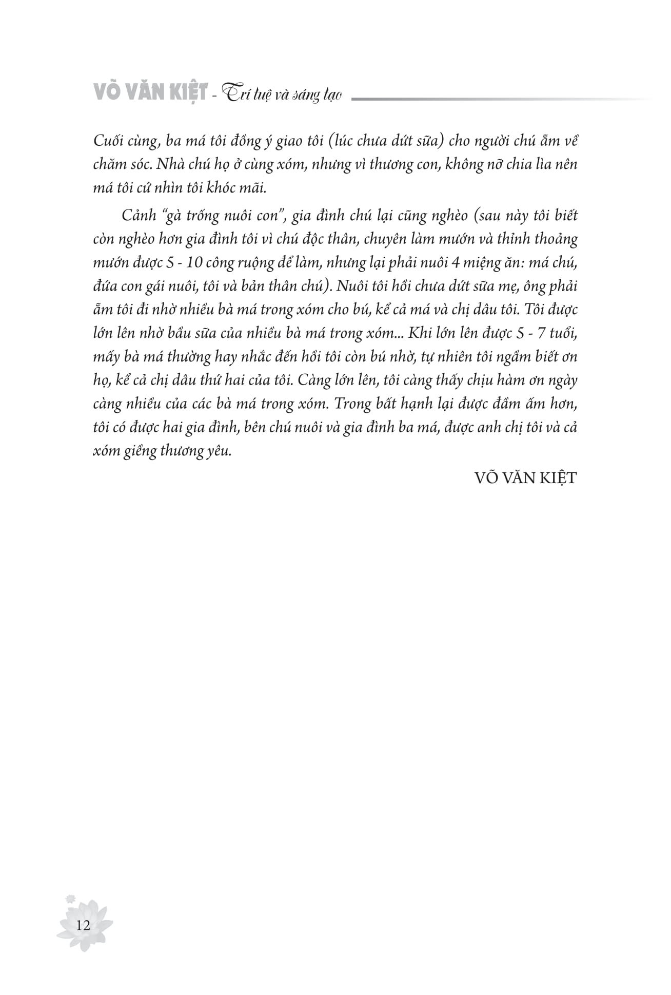 Võ Văn Kiệt - Trí Tuệ Và Sáng Tạo