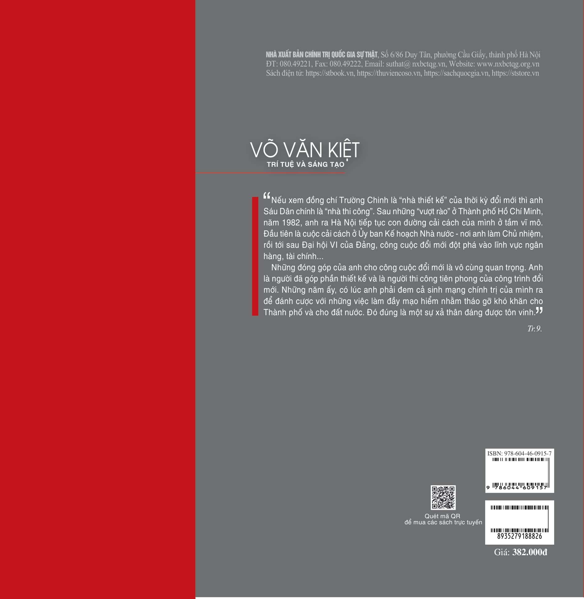 Võ Văn Kiệt - Trí Tuệ Và Sáng Tạo