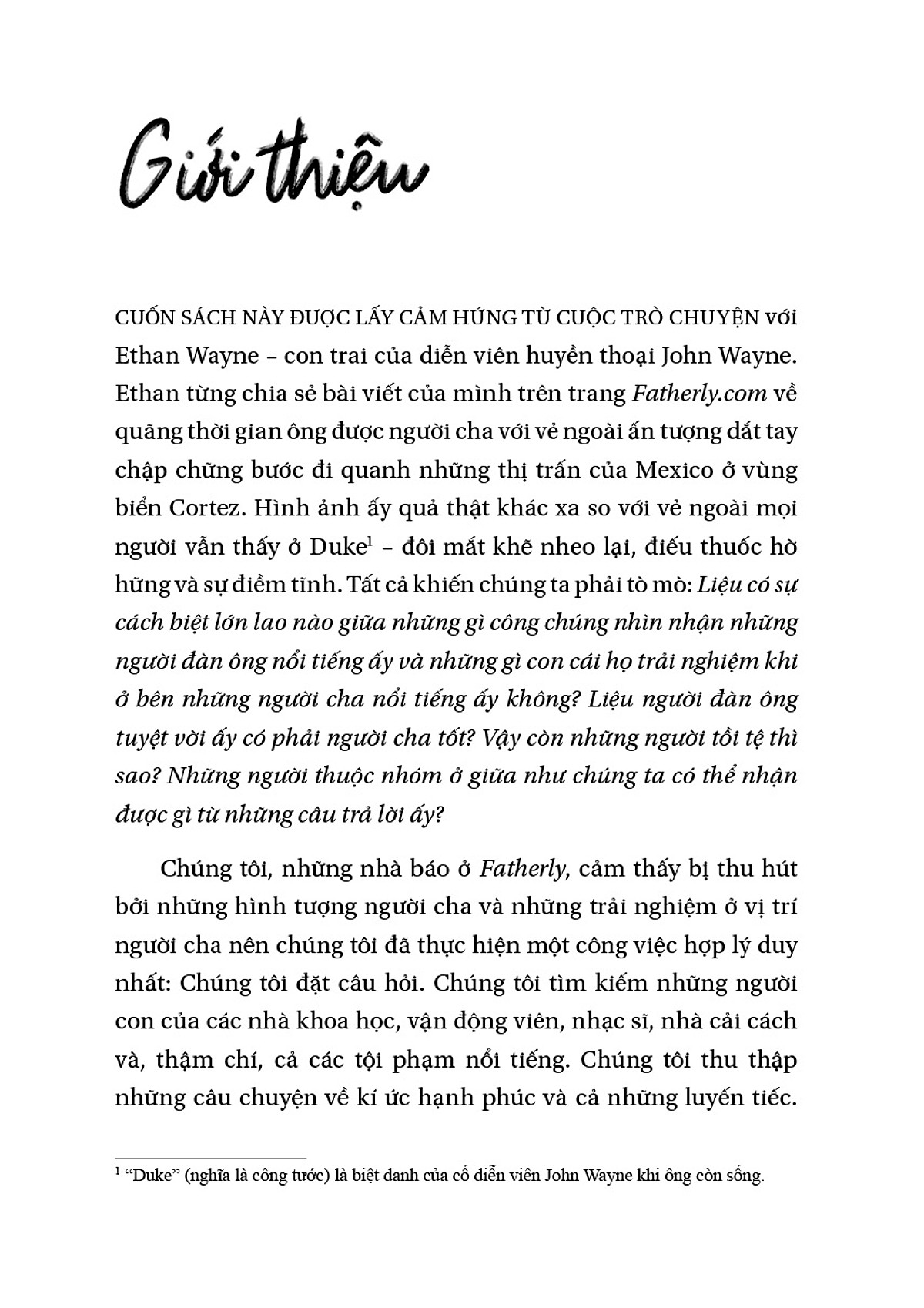 với tôi cha chỉ là cha - những câu chuyện trưởng thành cùng người cha nổi tiếng