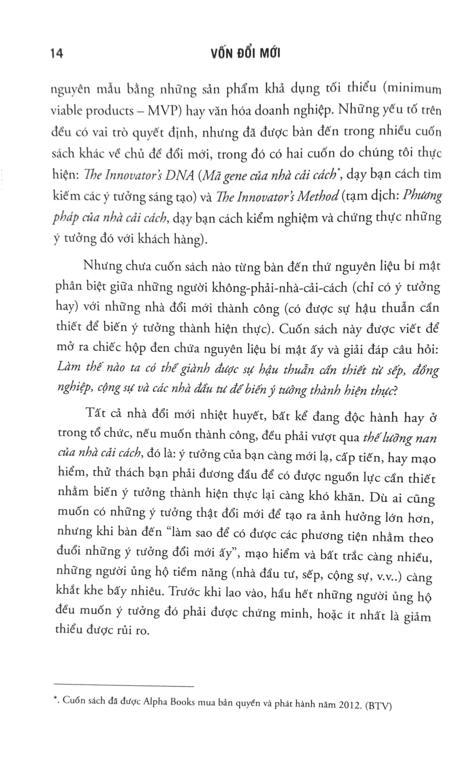 vốn đổi mới - innovation capital