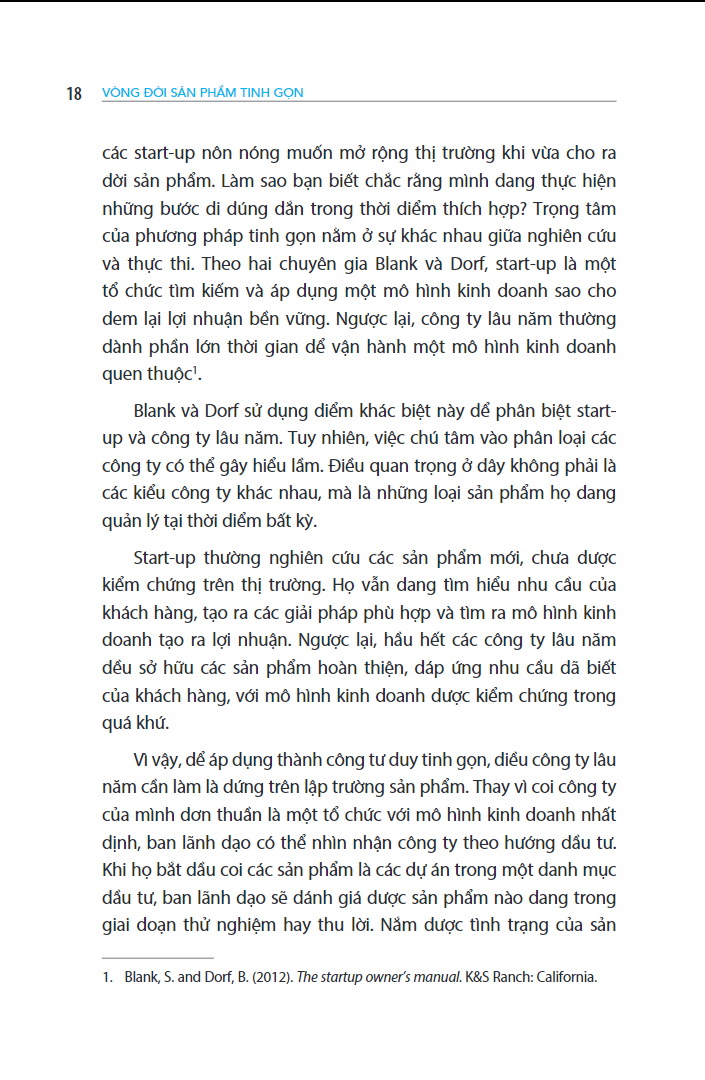 vòng đời sản phẩm tinh gọn - the lean product lifecycle