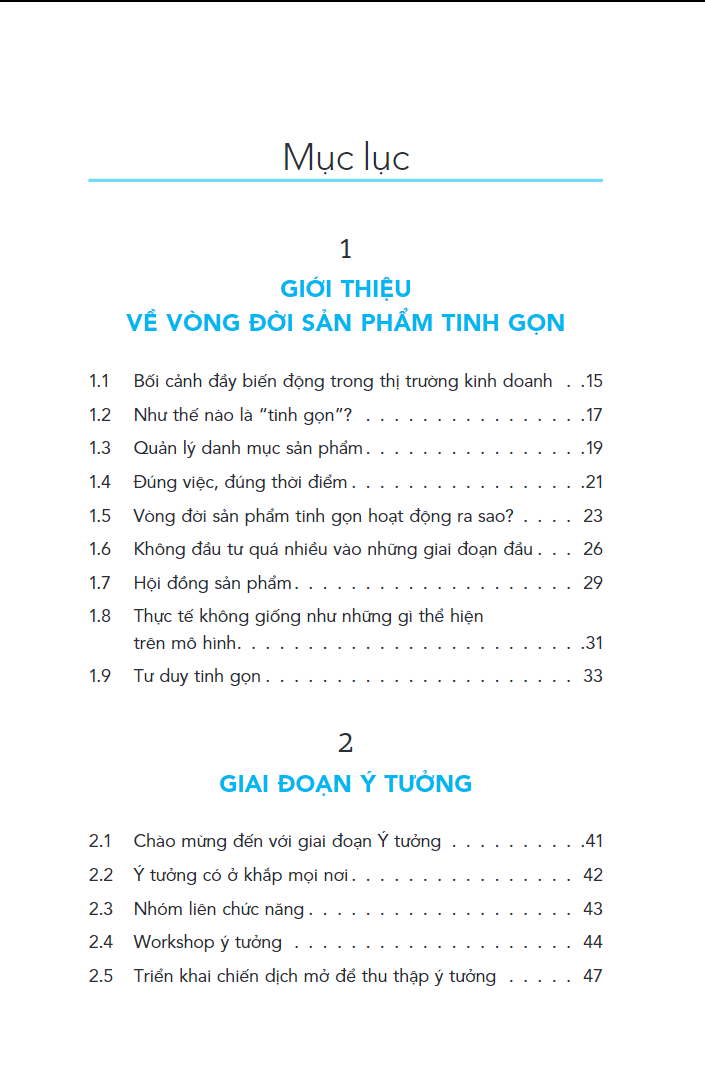 vòng đời sản phẩm tinh gọn - the lean product lifecycle