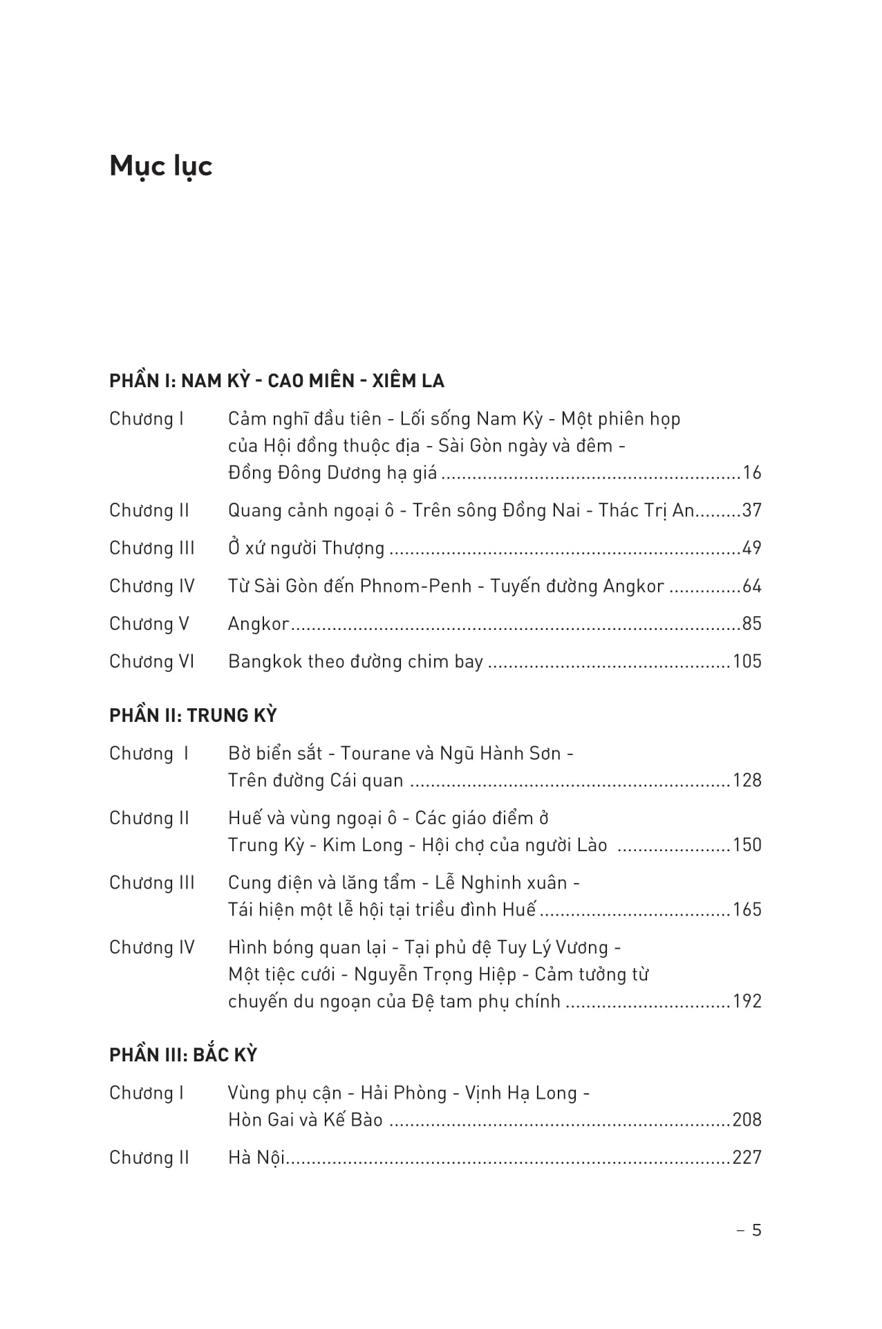 vòng quanh châu á - nam kỳ, trung kỳ, bắc kỳ