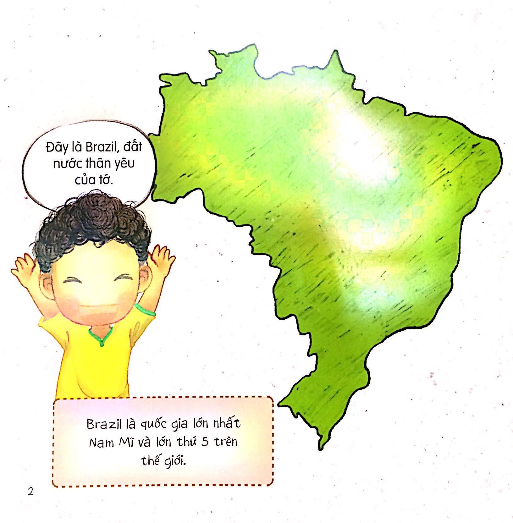 vòng quanh thế giới - brazil (tái bản 2019)