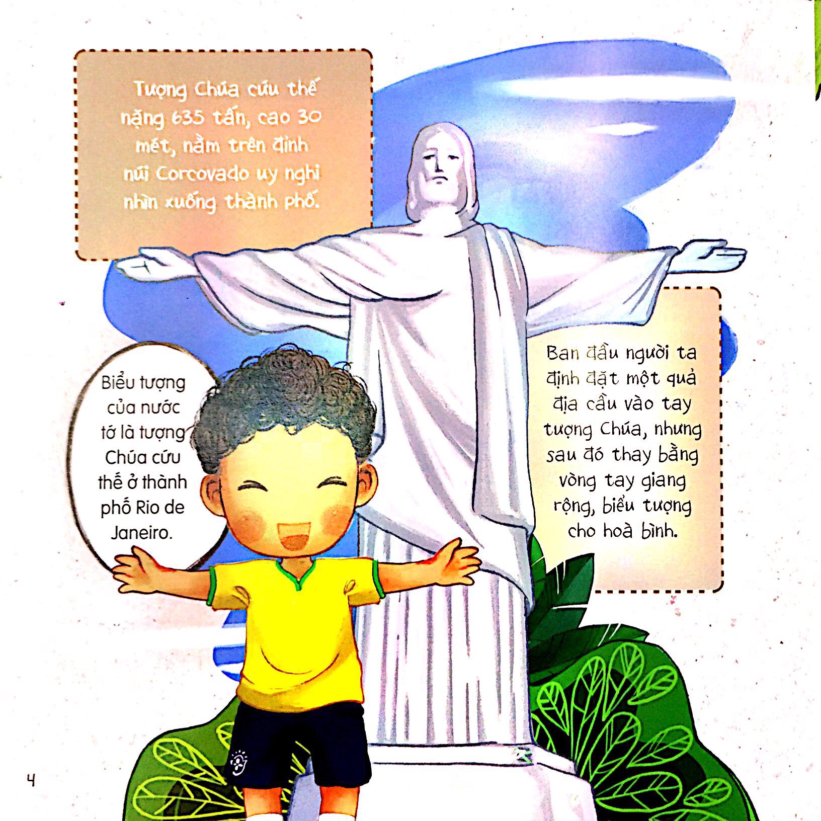 vòng quanh thế giới - brazil (tái bản 2019)