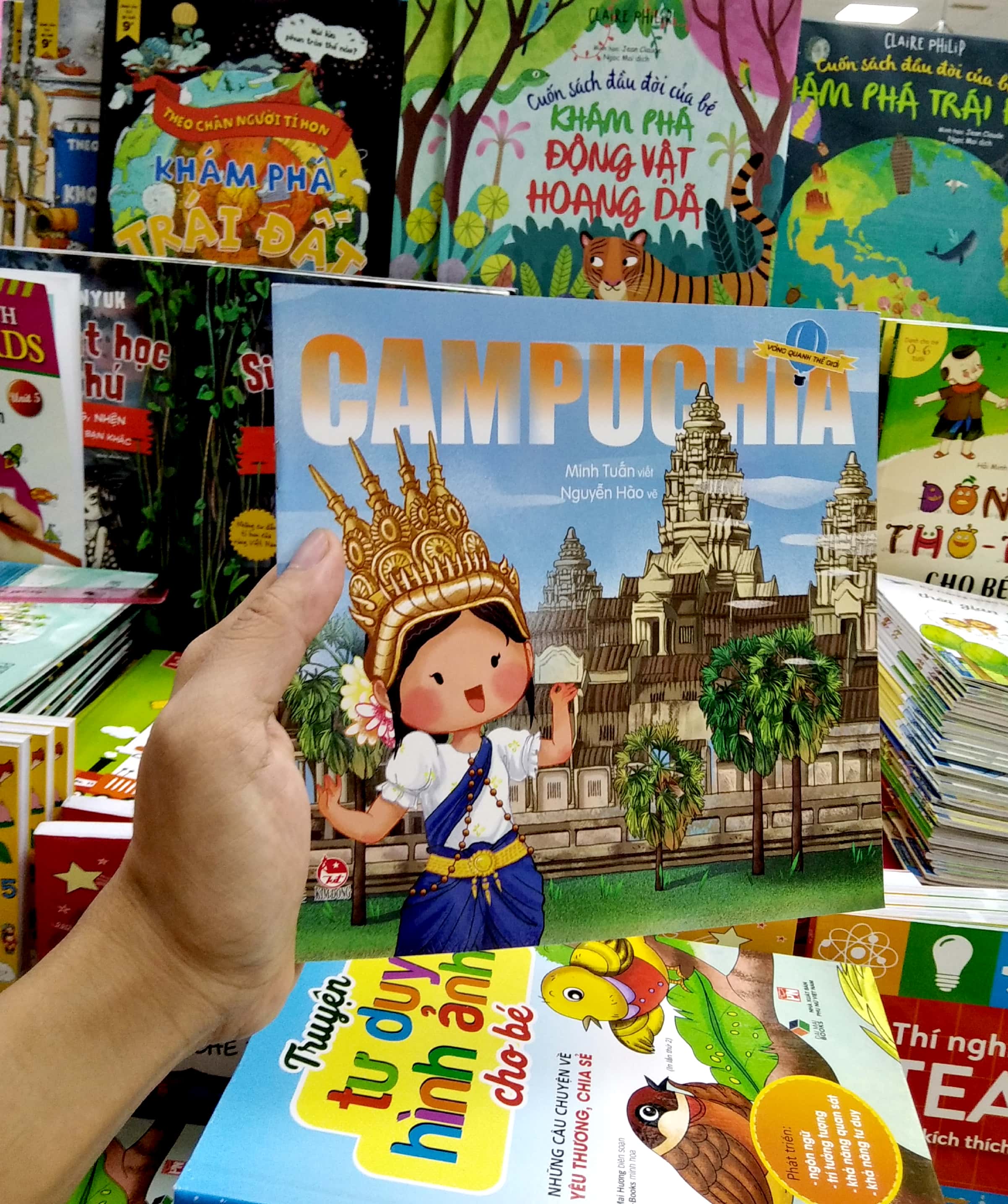vòng quanh thế giới - campuchia (tái bản 2019)